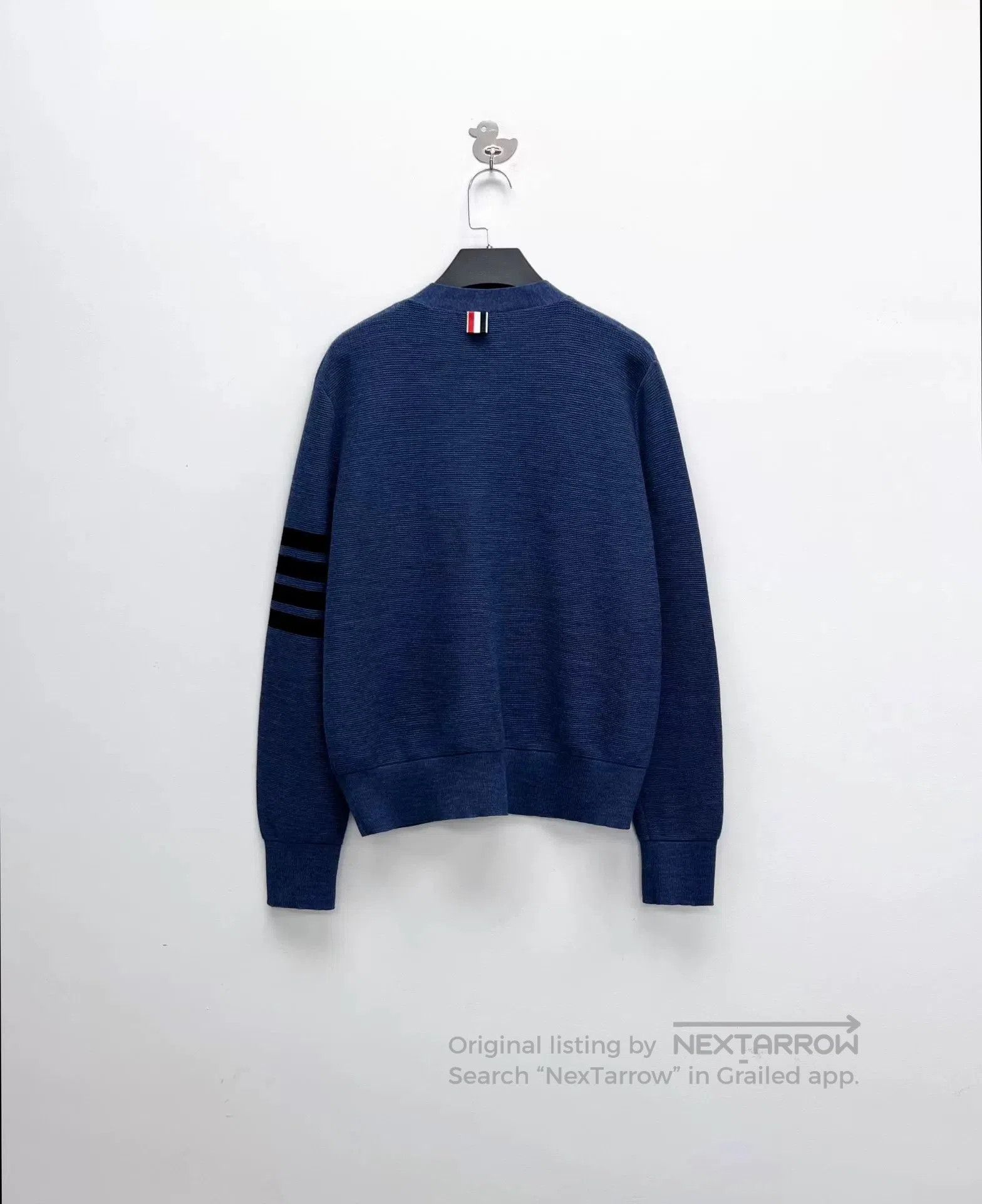 Thom Browne thom browne blue black striped cardigan. Size US S / EU 44-46 / 1 - 2 Thumbnail