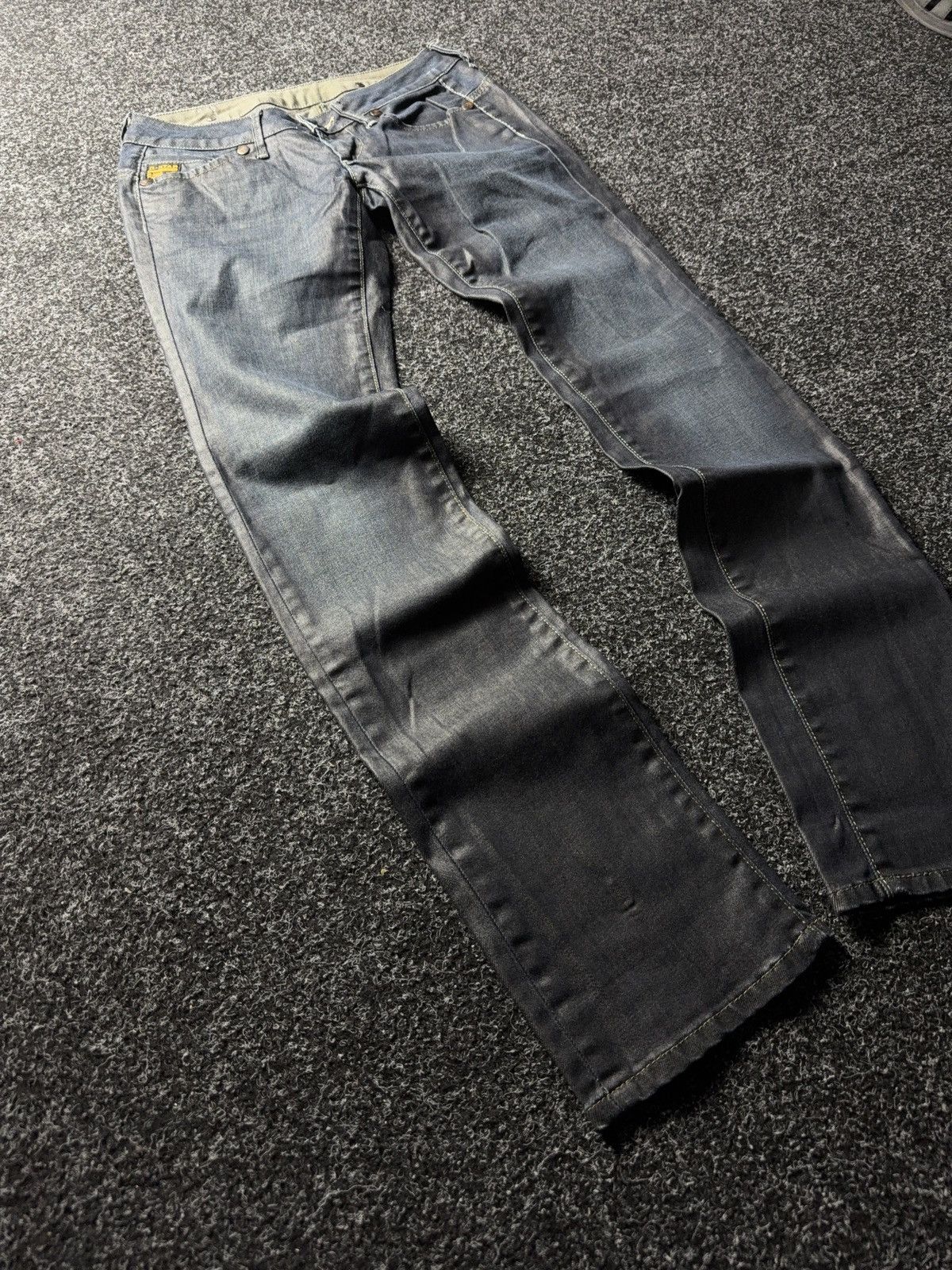 G-Star Y2K 00s Retro Retro G-Star RAW Straight Denim pants Jeans Size 27" / US 4 / IT 40 - 2 Thumbnail