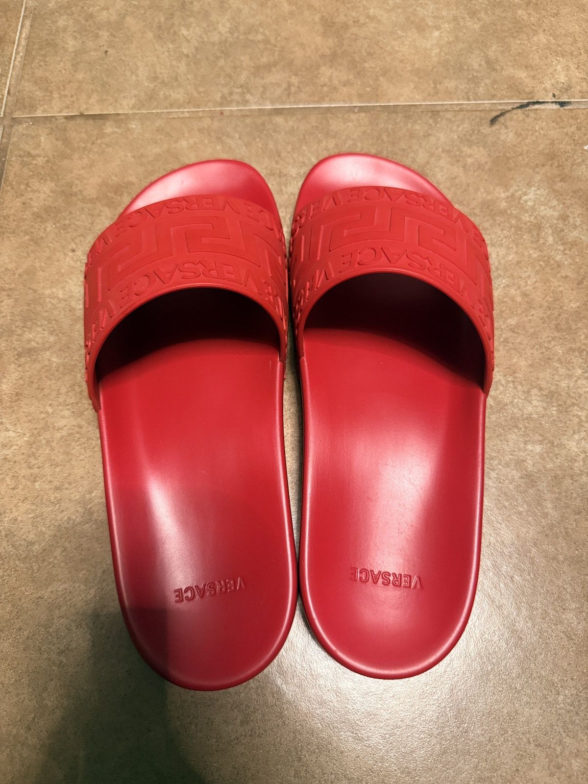 Versace Versace Chainlink Rubber Slides Size US 11 / IT 41 - 3 Thumbnail