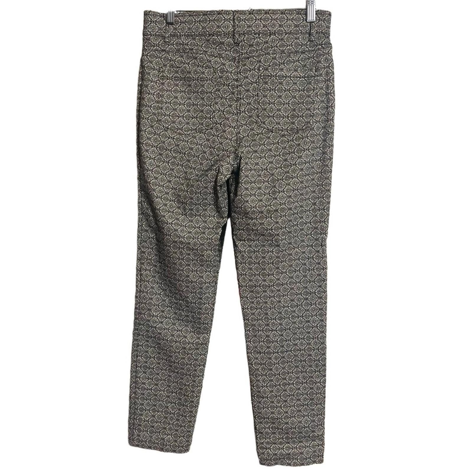 Other 89TH + MADISON Trousers 10 Black White Geometric Metallic Size 32" / US 10 / IT 46 - 3 Thumbnail