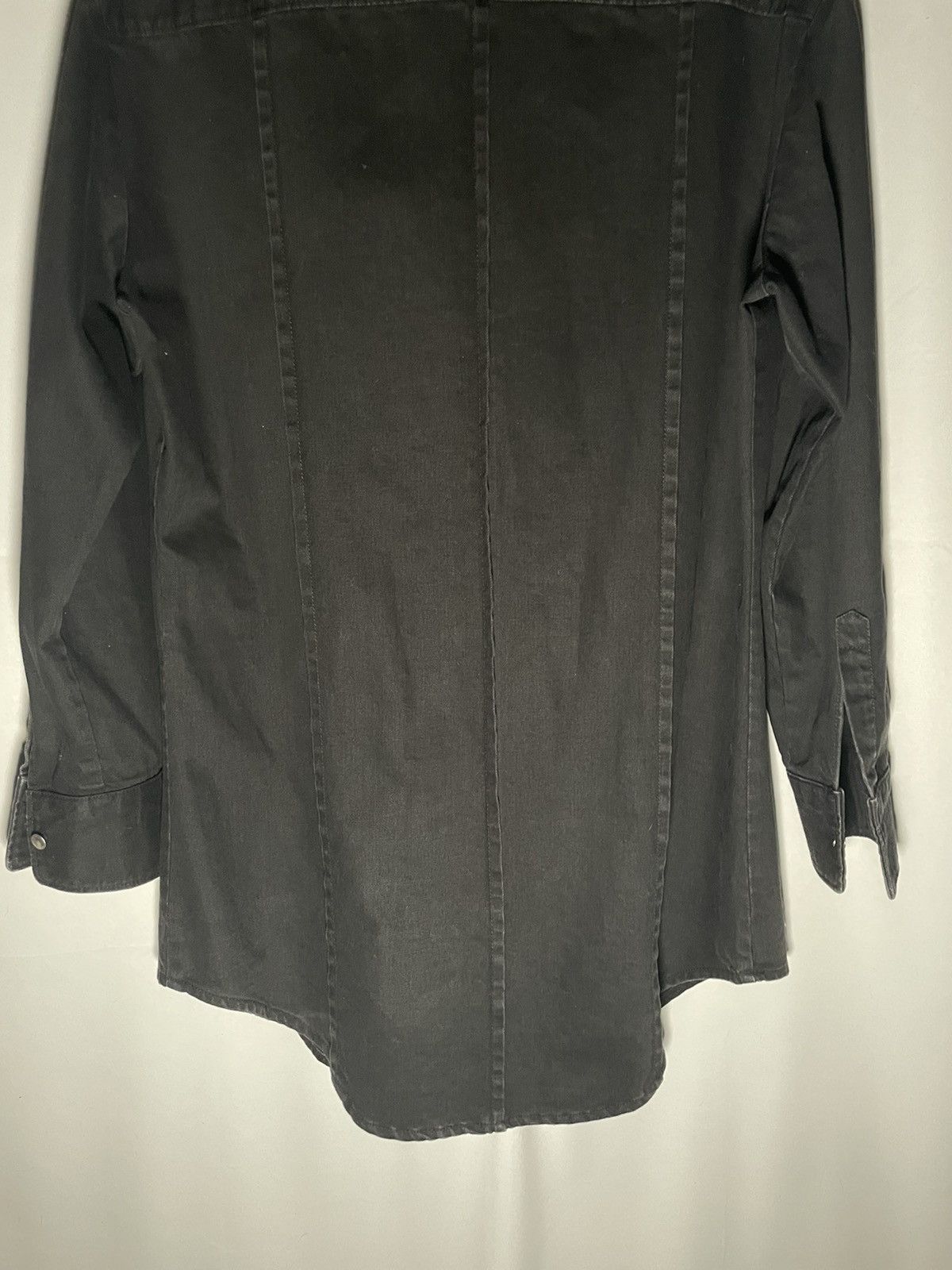 Raf Simons Raf Simons Very Big Denim Shirt With 2 Pockets Size US L / EU 52-54 / 3 - 9 Thumbnail