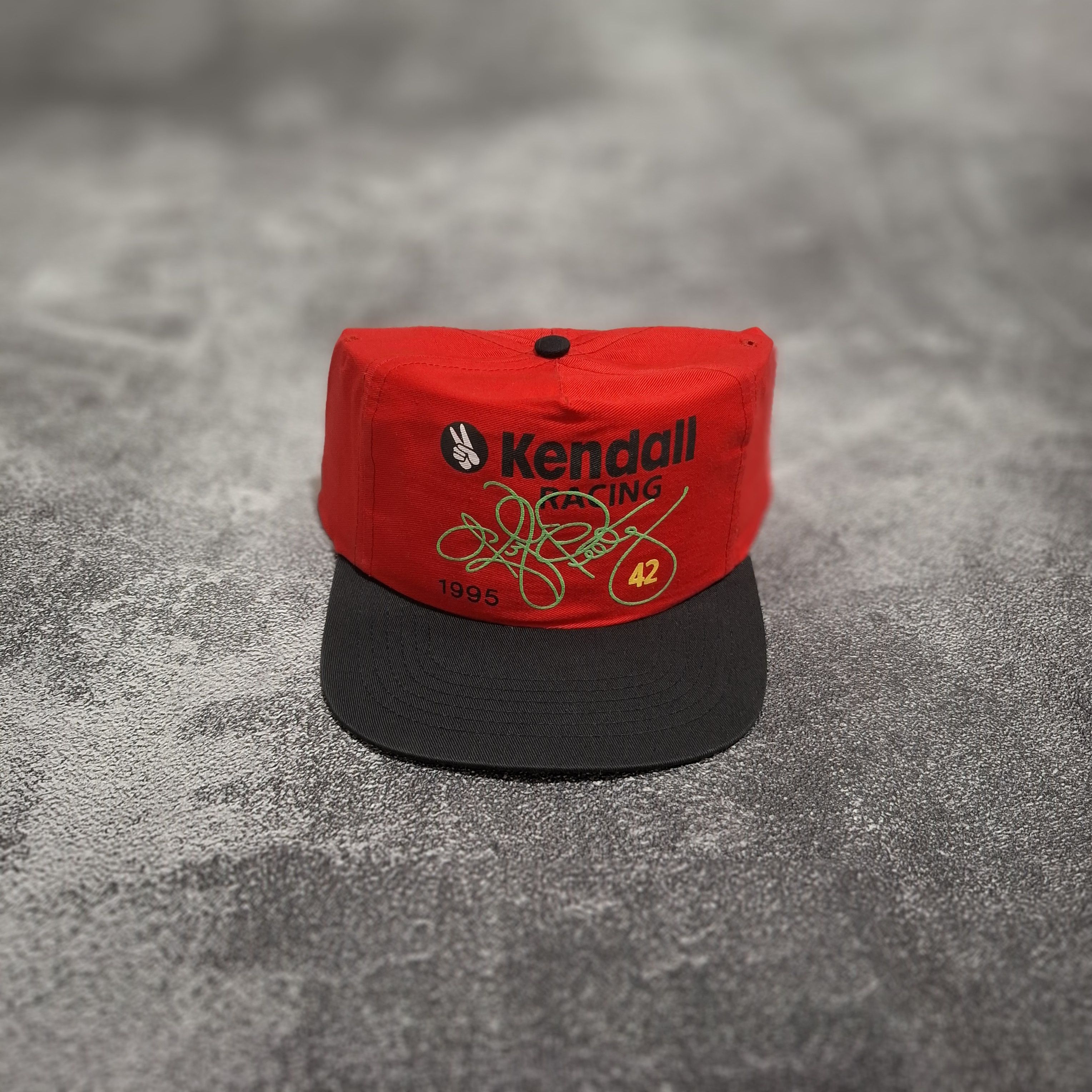 NASCAR Vintage Kendall Racing Snap Back Hat Size ONE SIZE - 1 Thumbnail