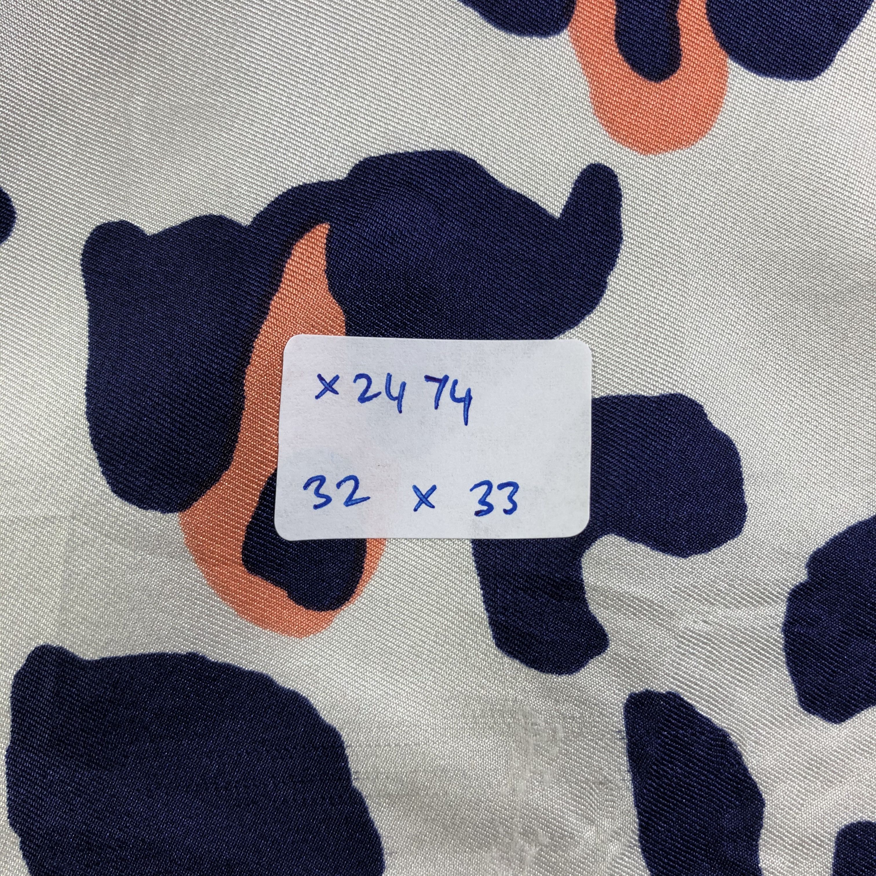 Vintage Vintage Bella Ballou Silk Scarf Size ONE SIZE - 8 Thumbnail