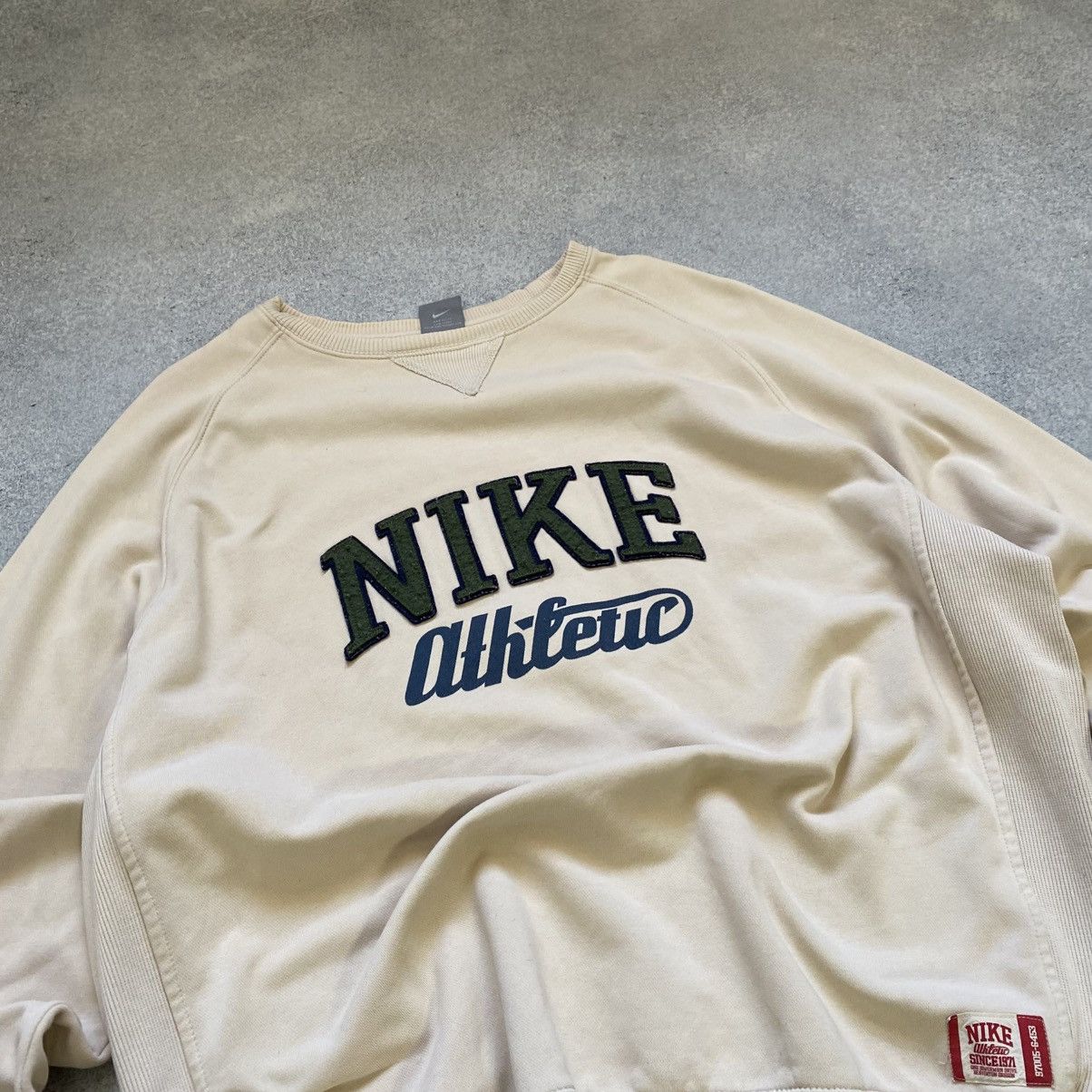 Nike Vintage 00s Nike sweatshirt big logo rare Size US XL / EU 56 / 4 - 3 Thumbnail