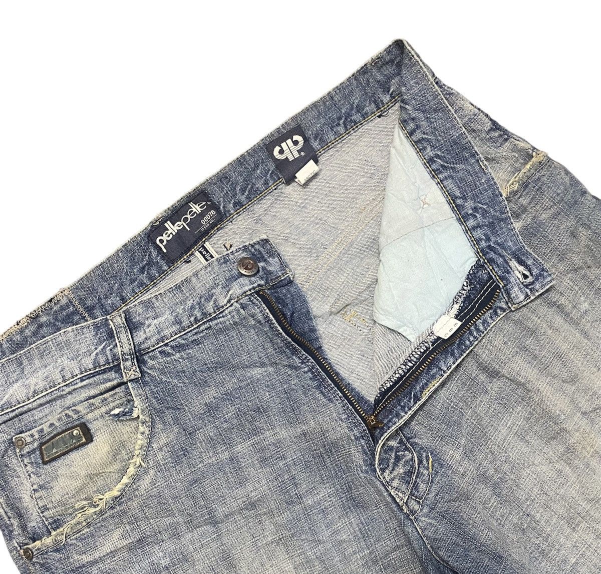 Pelle Pelle Baggy Jeans Vintage Pelle Pelle Denim Skateboard Size US 36 / EU 52 - 6 Thumbnail