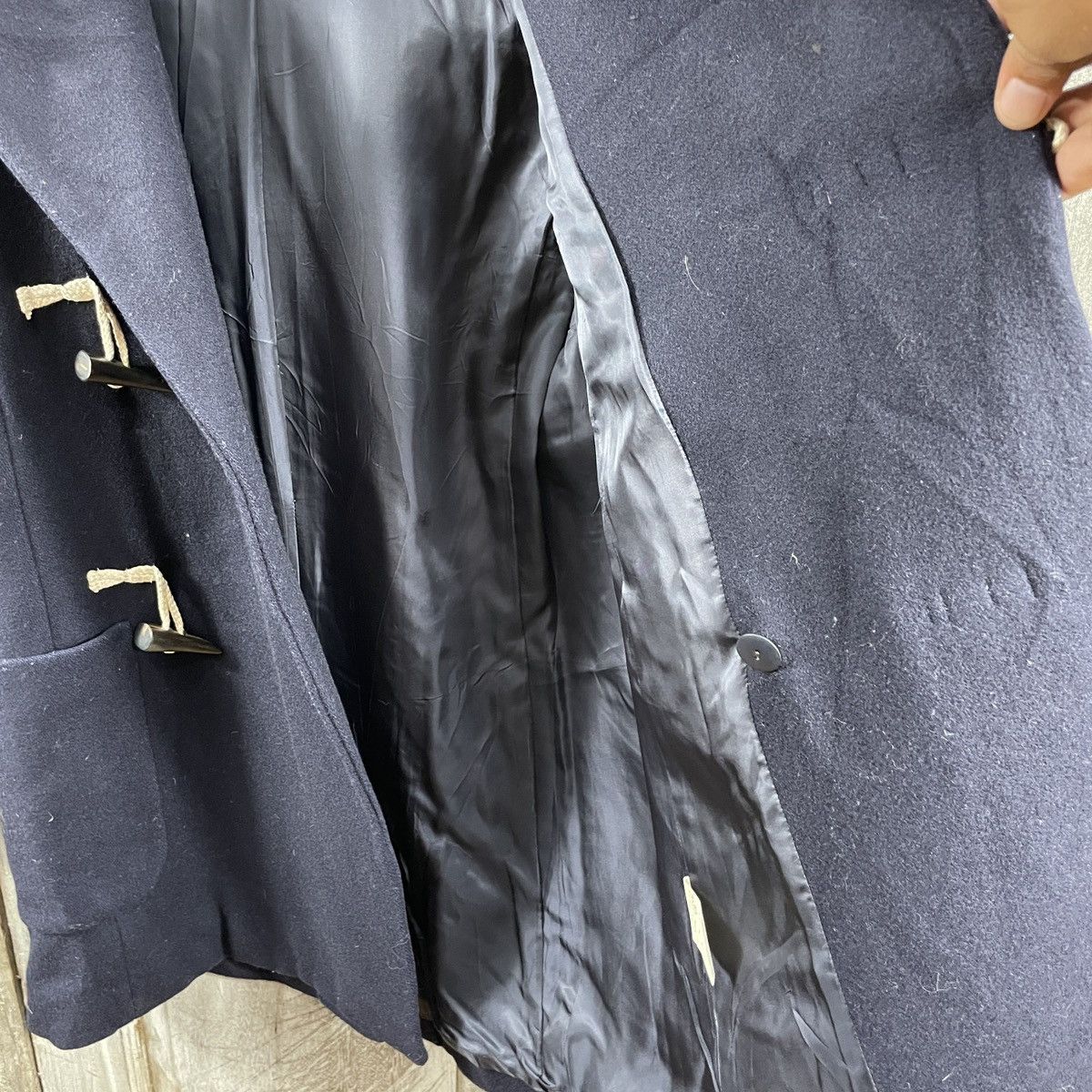 Designer × Issey Miyake × Sunao Kuwahara Vintage Sunao Kuwahara Long Trench Coat Jacket Size M / US 6-8 / IT 42-44 - 5 Thumbnail
