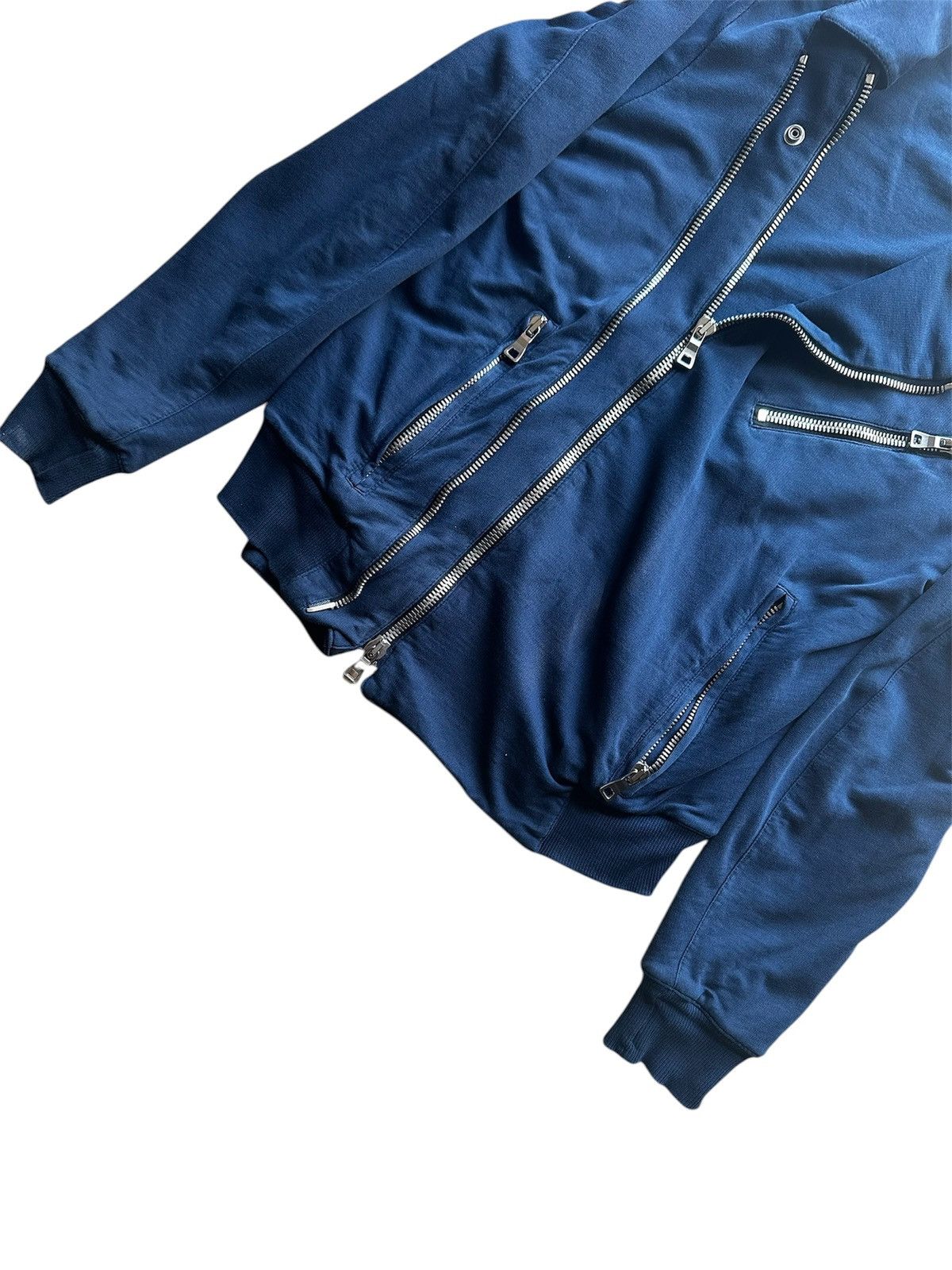 Balmain Balmain SS11 Asymmetrical Biker Jacket Size US L / EU 52-54 / 3 - 5 Thumbnail