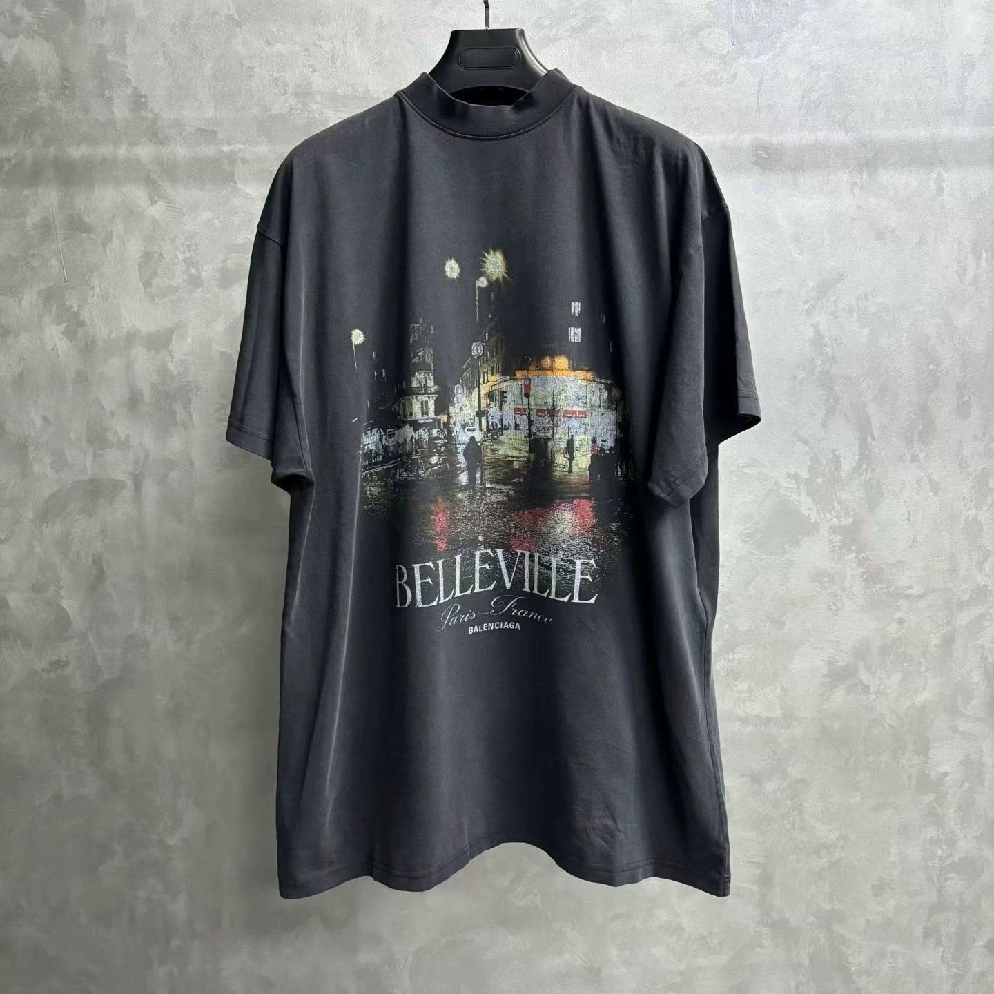 Balenciaga Balenciaga Printed Graphic Black Hoodie 2 Men Size US XS / EU 42 / 0 - 1 Thumbnail