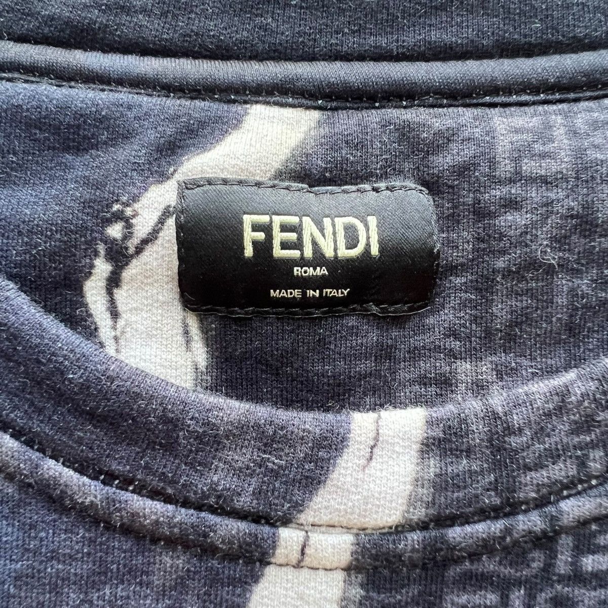Fendi × Kim Jones FENDI 2022SS ×KIM JONES Moonlight Knit Cotton Sweater Size US XL / EU 56 / 4 - 3 Thumbnail