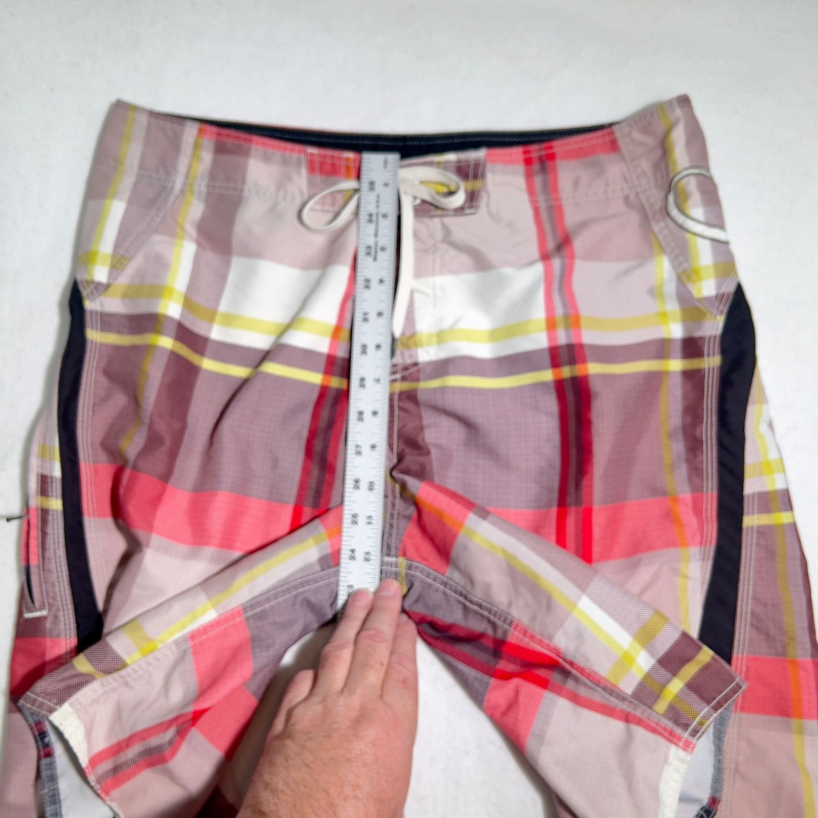 O'Neill O'Neill Plaid Boardshorts Men's 37W Zip Side Pocket Size US 37 - 8 Thumbnail