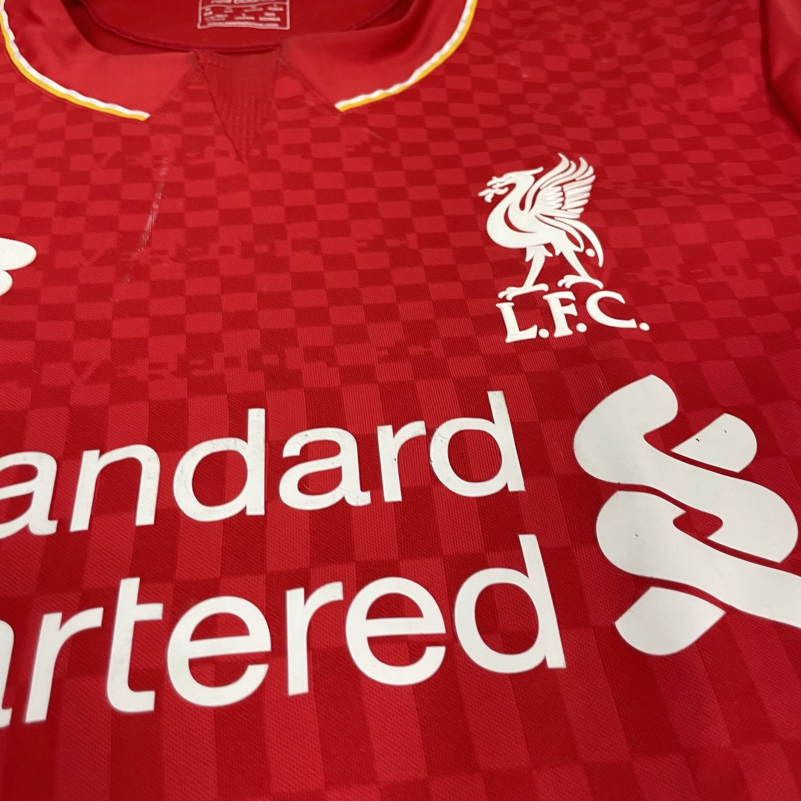 New Balance New Balance Men's Red Liverpool F.C. Football Jersey Medium Size US M / EU 48-50 / 2 - 2 Thumbnail