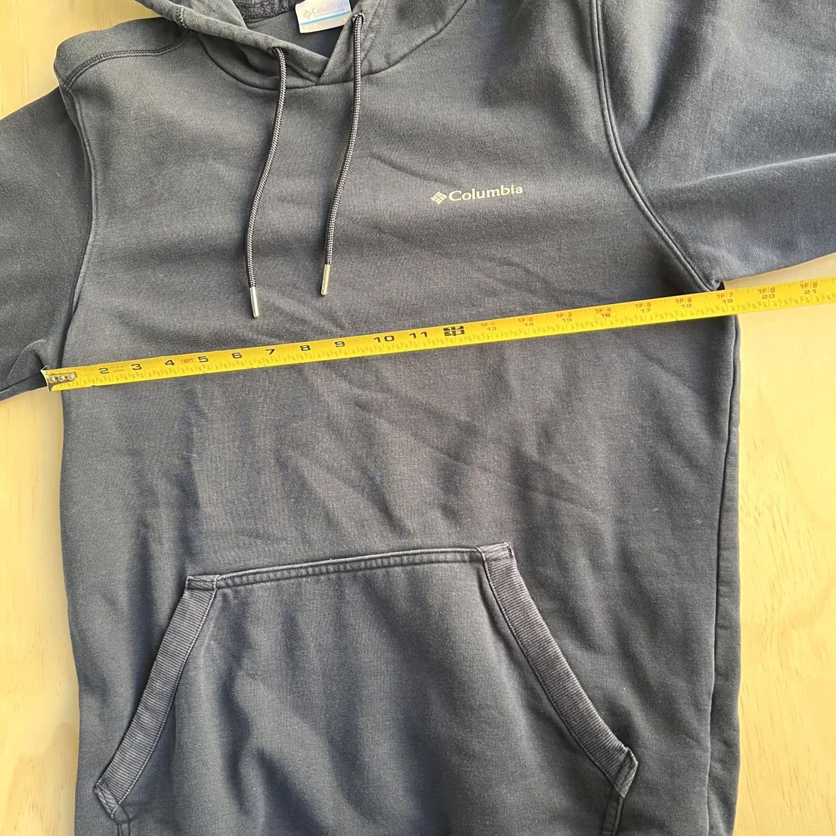 KangaROOS Columbia Hoodie Mens Small Gray Fleece Pullover Sweatshirt Logo Kangaroo Pocket Size US S / EU 44-46 / 1 - 6 Thumbnail