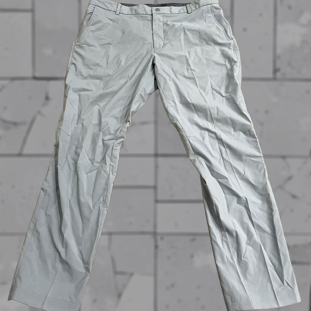Vintage NikeGolf modern fit Dri-Fit gray pants Mens 36x30 Shirt? Size US 36 / EU 52 - 1 Thumbnail