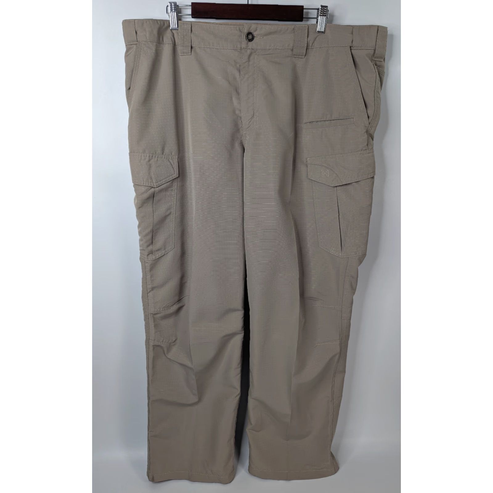 Vintage 5.11 Tactical Men Cargo Pant Beige 44x32 Fast Tac Style 74439 Pockets Cargo Pants Regular Men Size US 44 / EU 60 - 2 Thumbnail