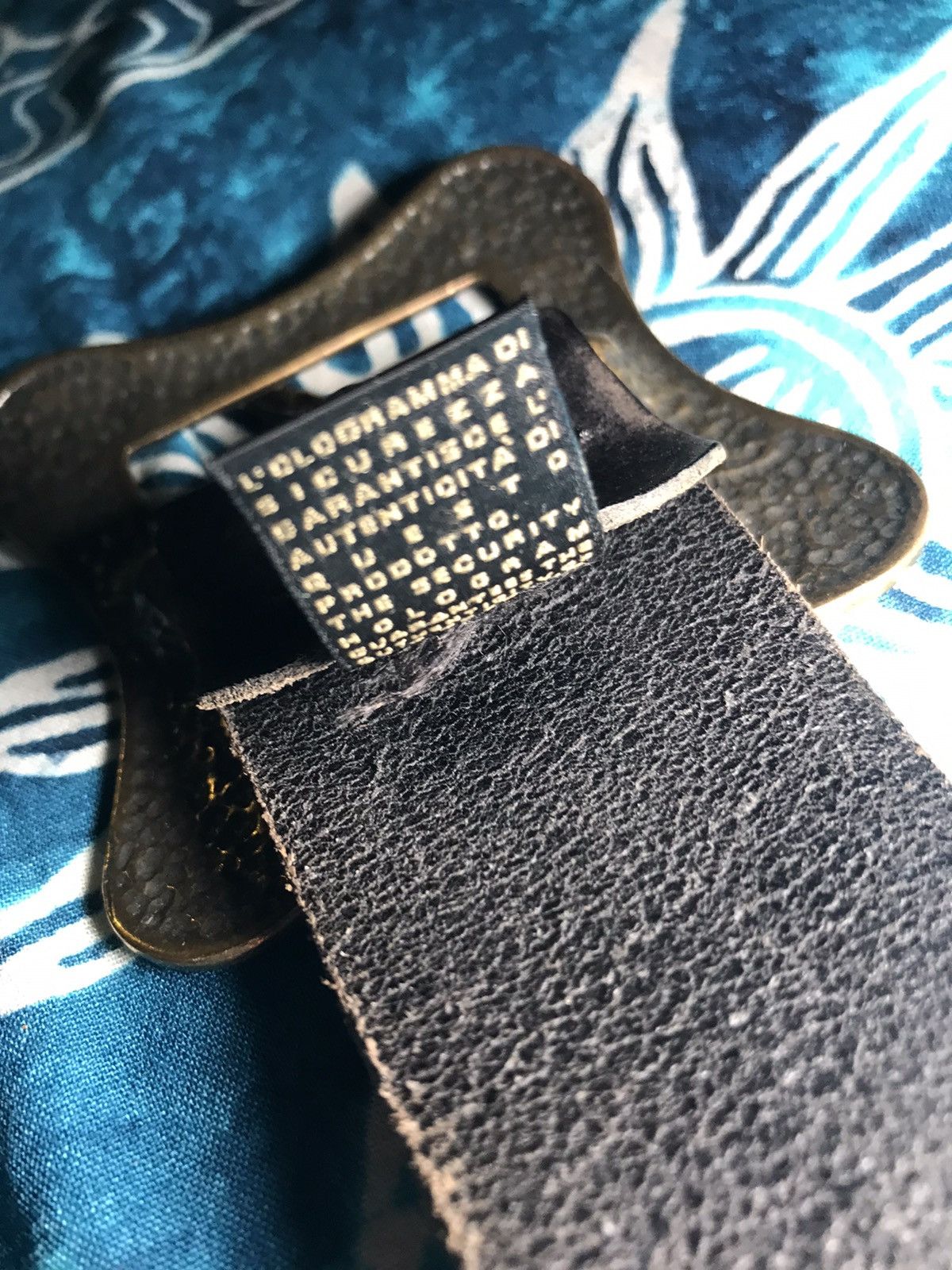 Just Cavalli Just Cavalli vintage leather belt Roberto Cavalli Italy Size 30 - 12 Thumbnail
