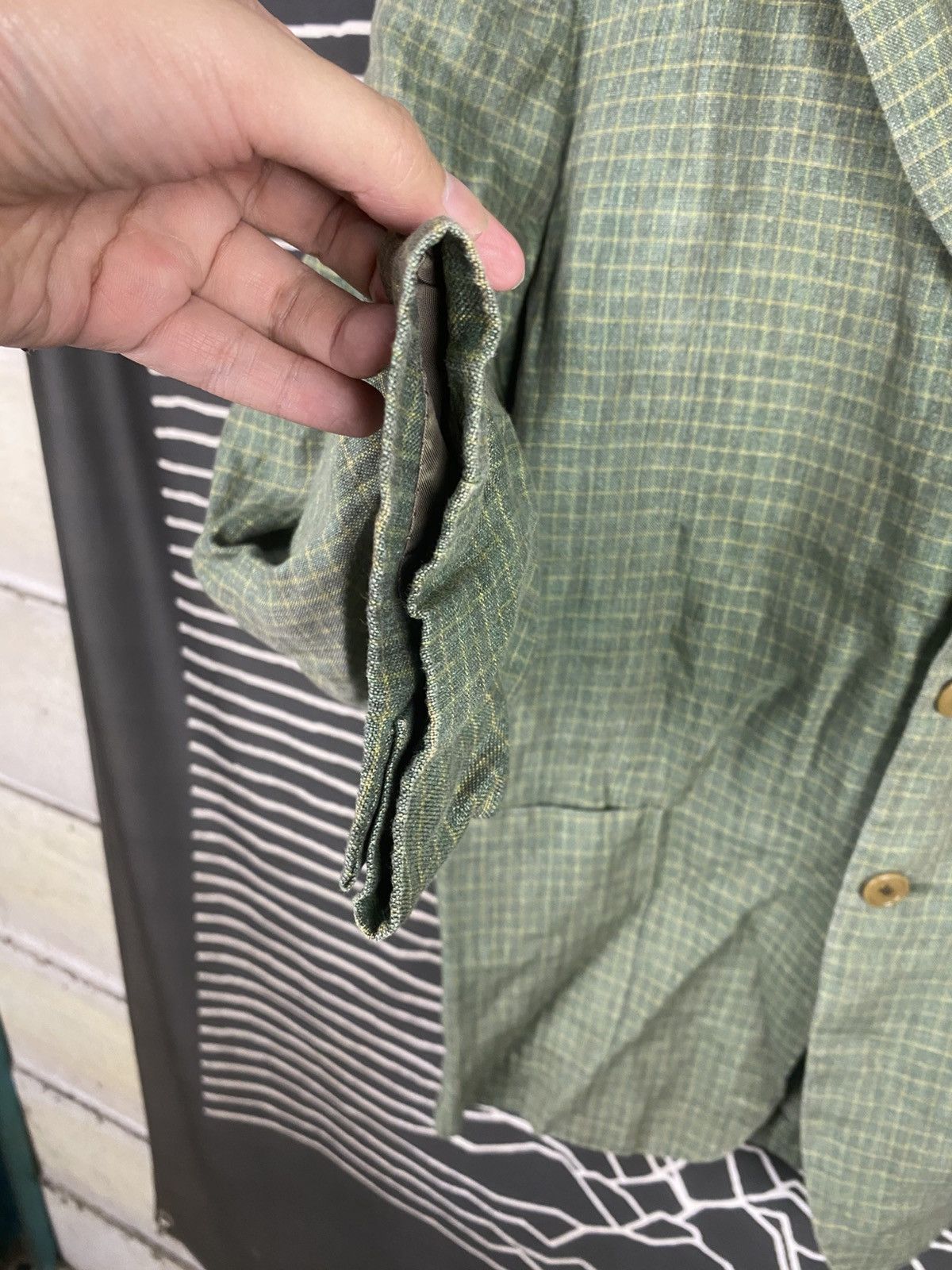 Paul Smith Vintage Paul Smith Green Casual Suit Size 40L - 3 Thumbnail