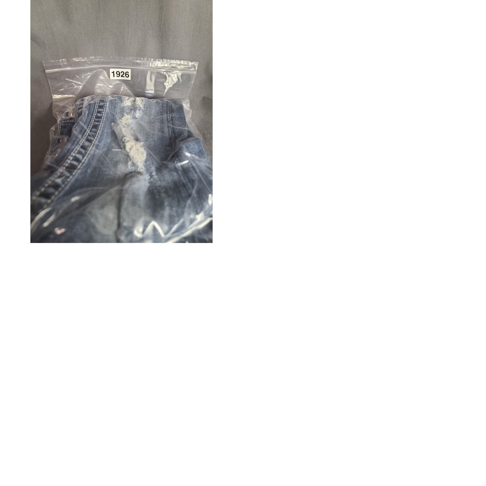 Miss Me VINTAGE Miss Me Jeans Womens 26x30 Skinny Fit Signature Rise Distressed Stretch Thrashed Jeans Blue 5-Pocket Design Women Boys Girls Mens Size 26" / US 2 / IT 38 - 10 Thumbnail