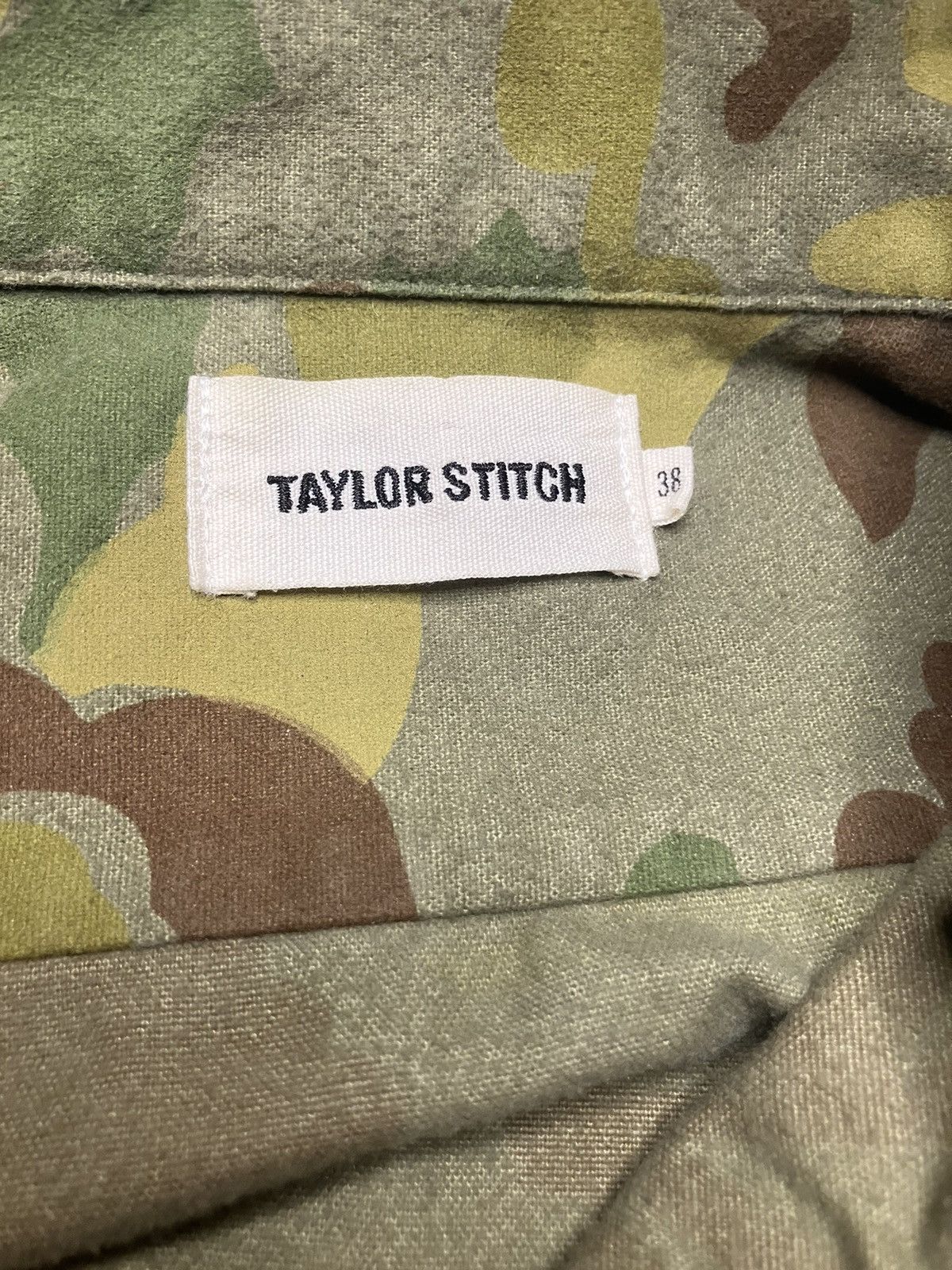 Taylor Stitch Camo Taylor Stitch CPO button-up, organic Size US S / EU 44-46 / 1 - 3 Thumbnail
