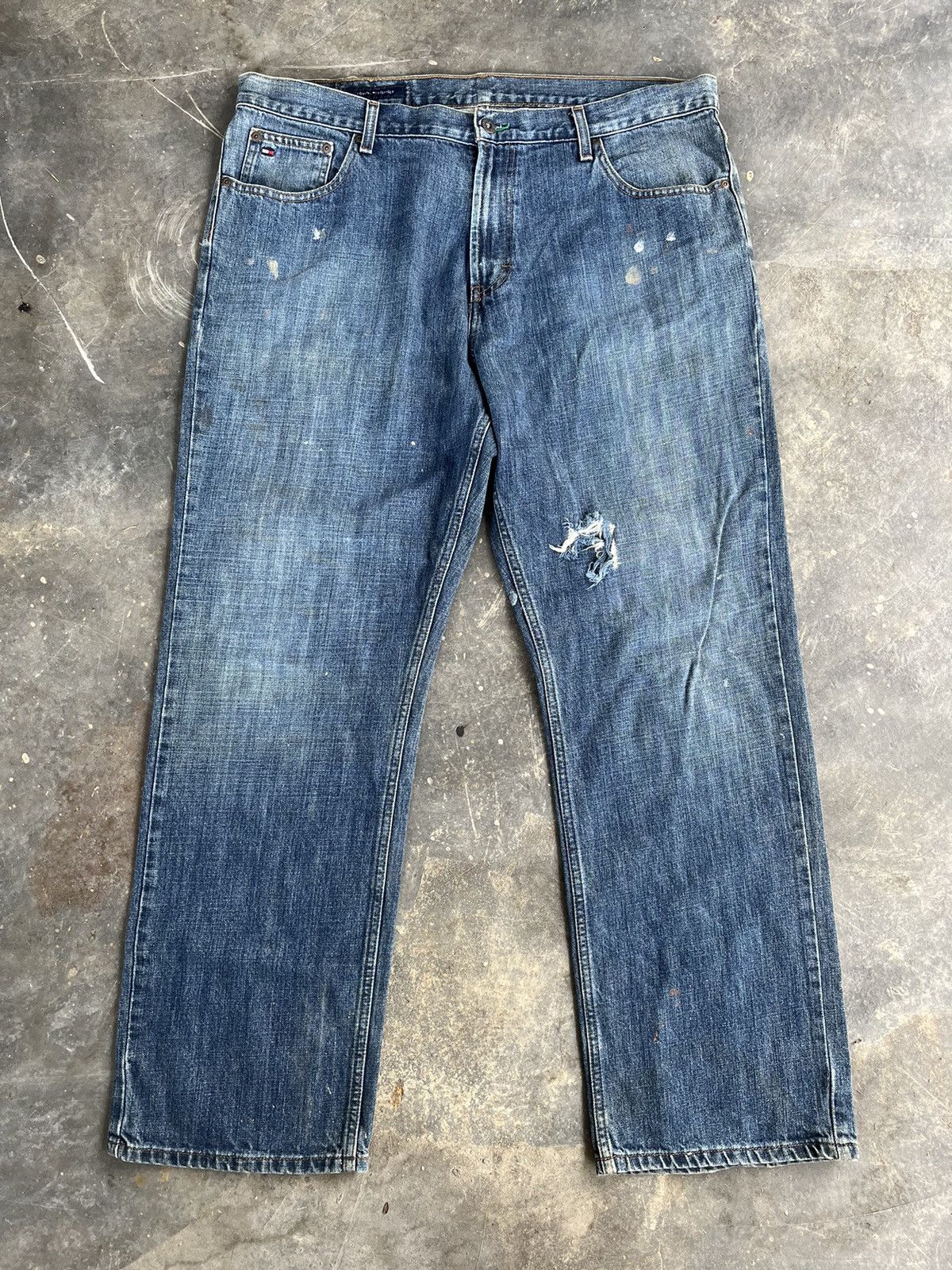 Tommy Hilfiger × Vintage Baggy Tommy Hilfiger Denim Size US 38 / EU 54 - 3 Thumbnail