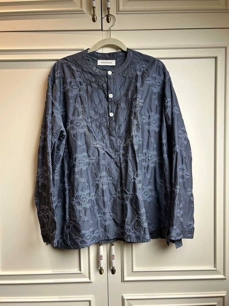 Kiko Kostadinov KIKO KOSTADINOV 00062019 Floral Shirt 2505-Nextarrow Size US S / EU 44-46 / 1 - 1 Thumbnail