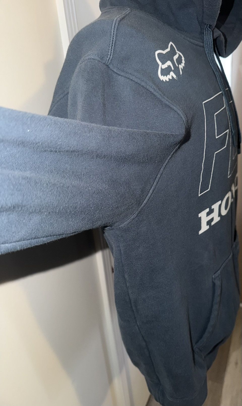 Fox Racing Fox Racing Men’s Blue Fox X Honda Fleece Pullover Hoodie L Size US L / EU 52-54 / 3 - 5 Thumbnail