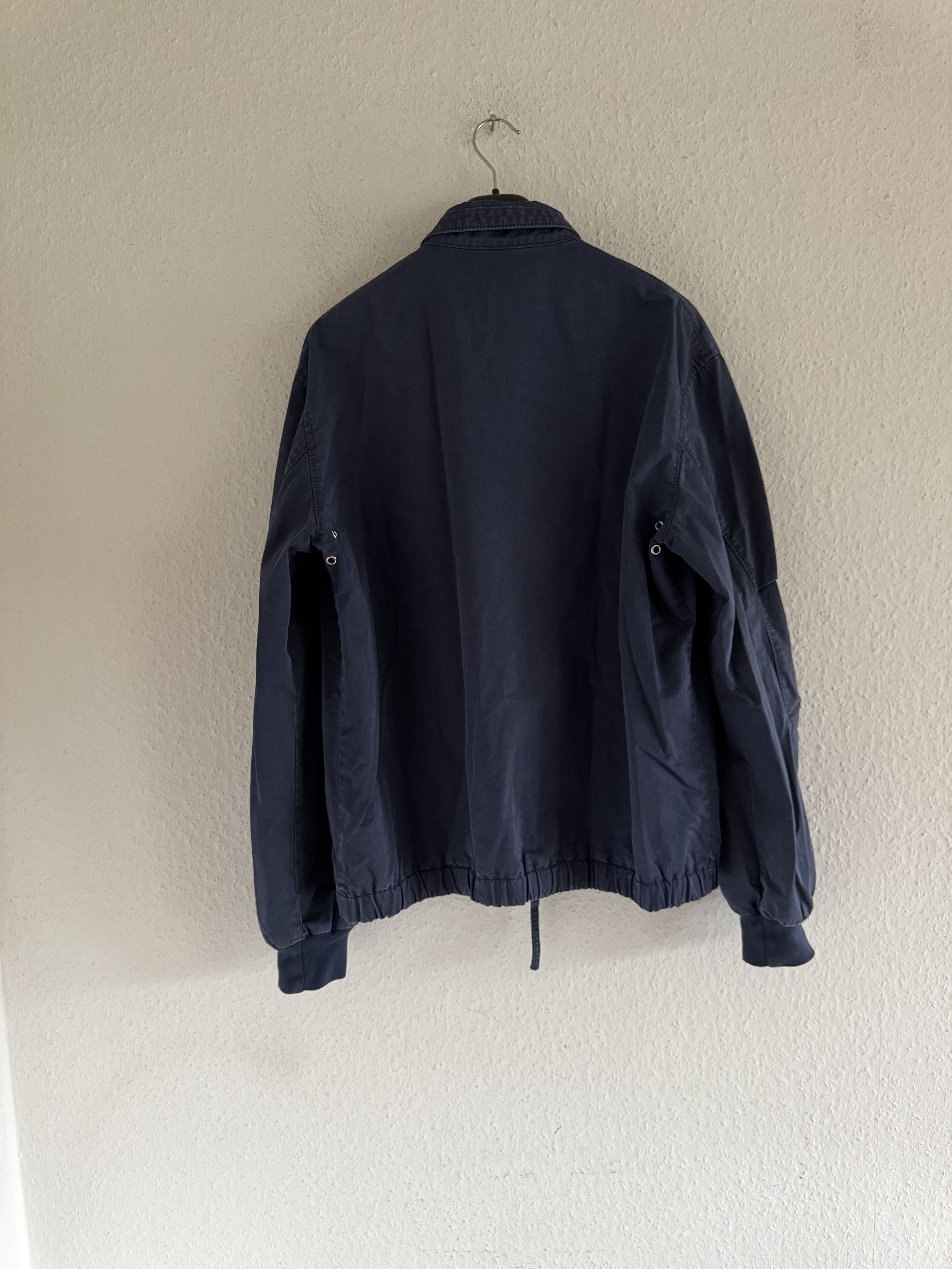 Dsquared2 SS07 Vintage Faded Zip Jacket Whale Patch Size US L / EU 52-54 / 3 - 15 Thumbnail