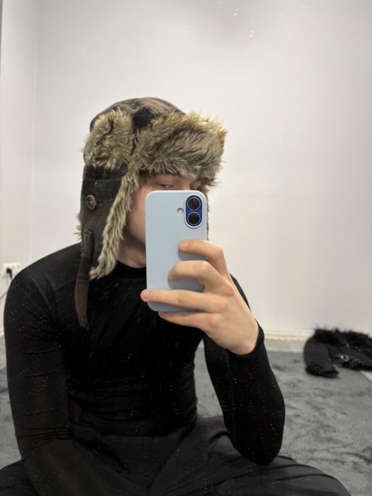G-Star RARE Faux Fur Y2K Vintage G-Star Hat Ushanka Size ONE SIZE - 7 Thumbnail