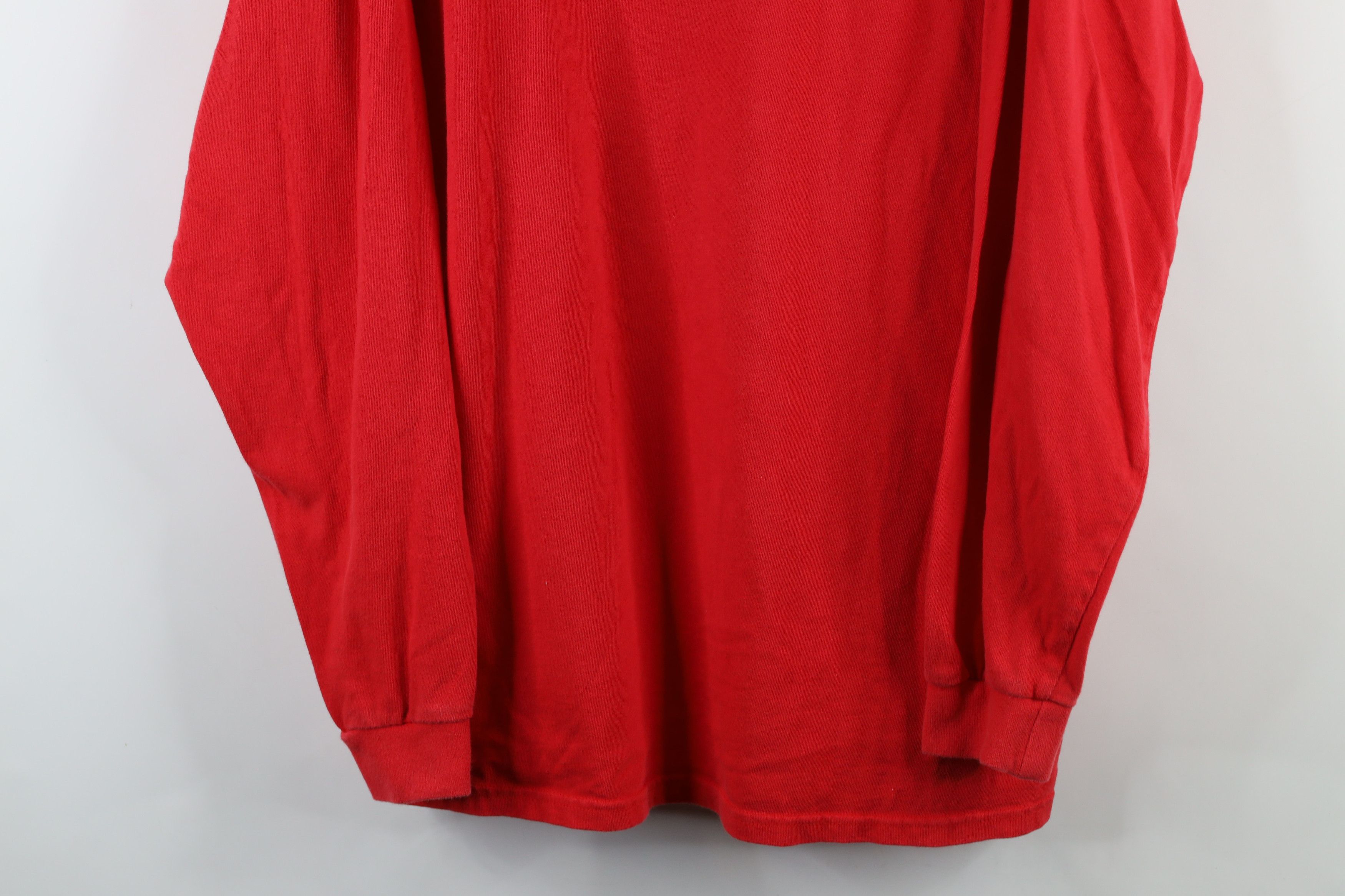 Nike × Vintage Vintage Nike Swoosh Ohio State University Mock Neck Shirt Size US XXL / EU 58 / 5 - 3 Thumbnail