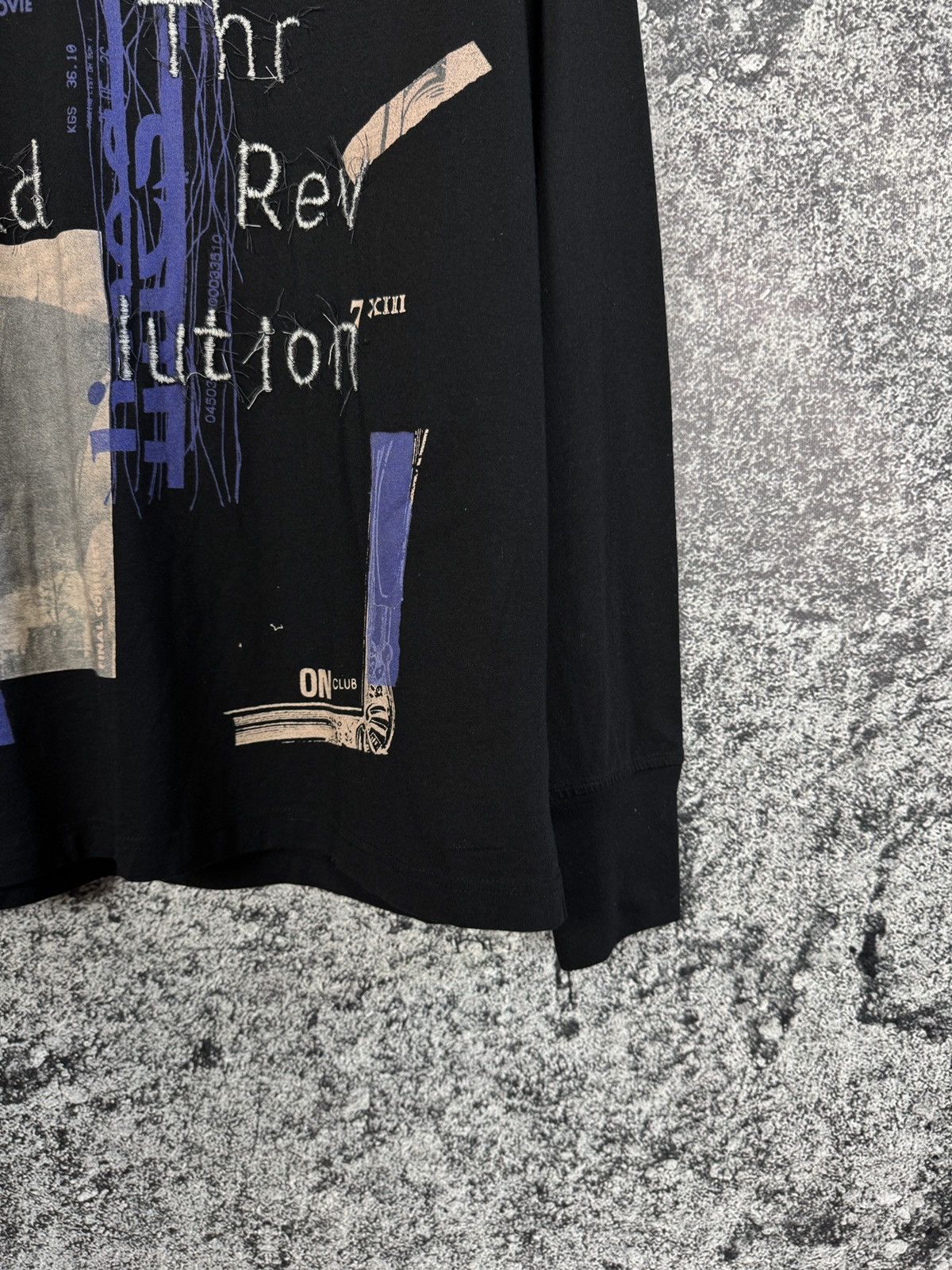 Diesel Men’s Diesel Long Sleeve Graphic T-Shirt Black Size XL Size US XL / EU 56 / 4 - 5 Thumbnail