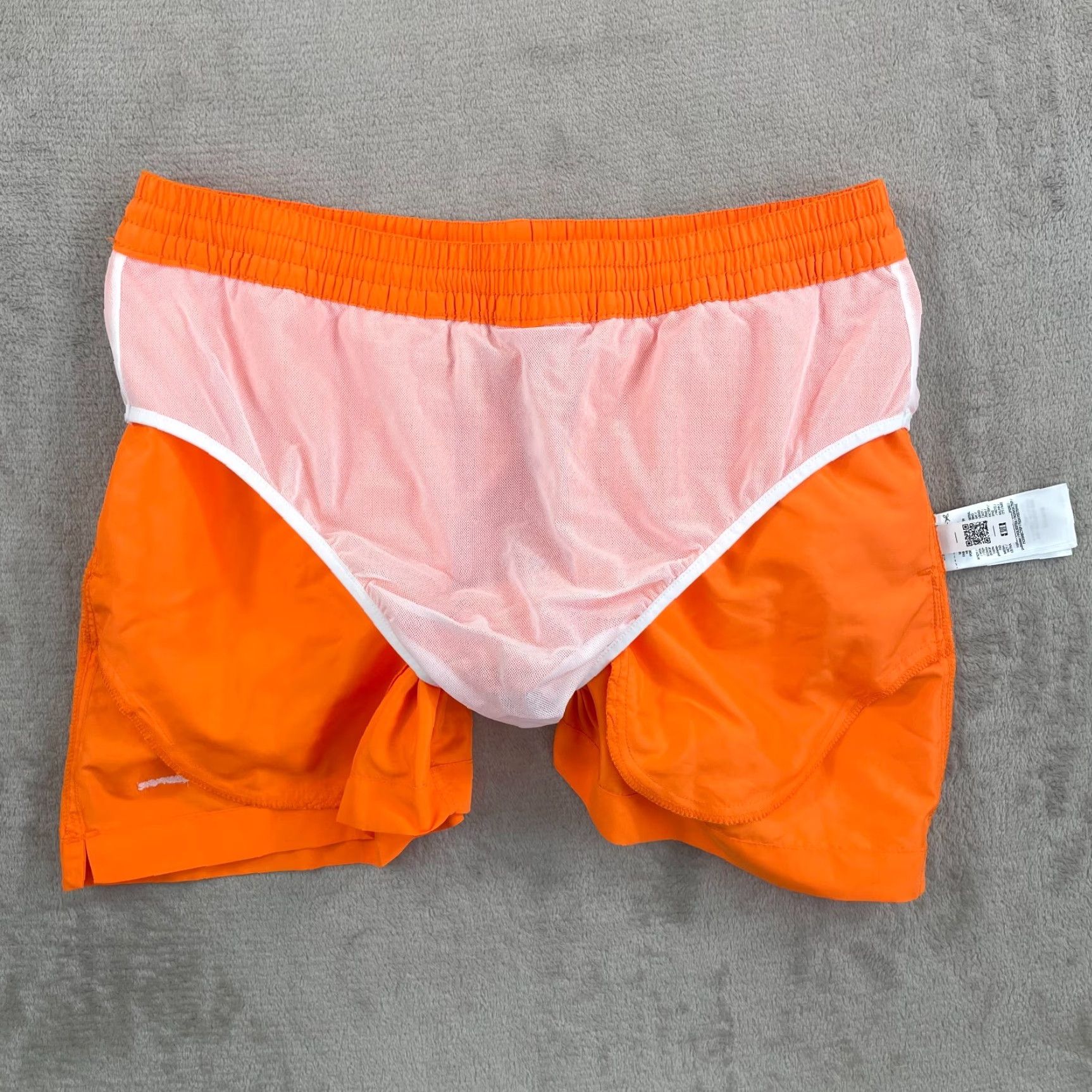 Ralph Lauren Purple Label Polo Ralph Lauren Purple Label Amalfi Swim Trunks Men Medium Orange Pop NWT 95 Size US M / EU 48-50 / 2 - 7 Thumbnail