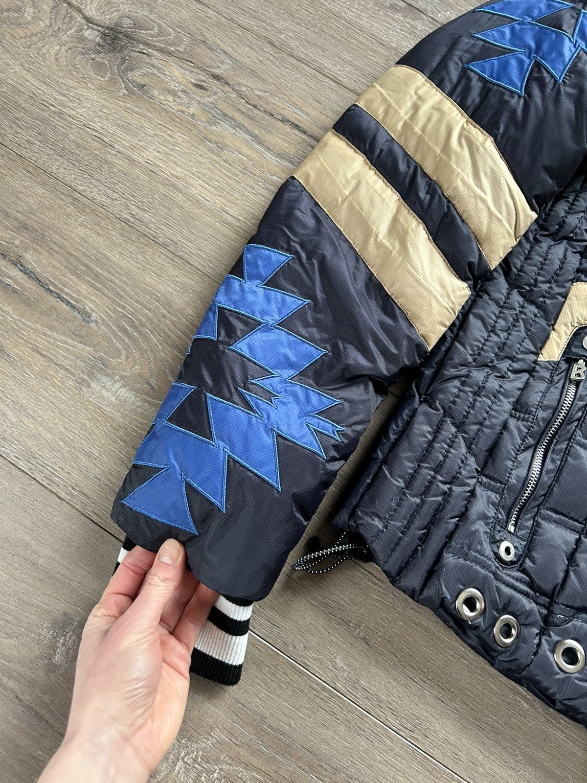 Bogner Bogner ski jacket blue aztec S-M Size M / US 6-8 / IT 42-44 - 4 Thumbnail