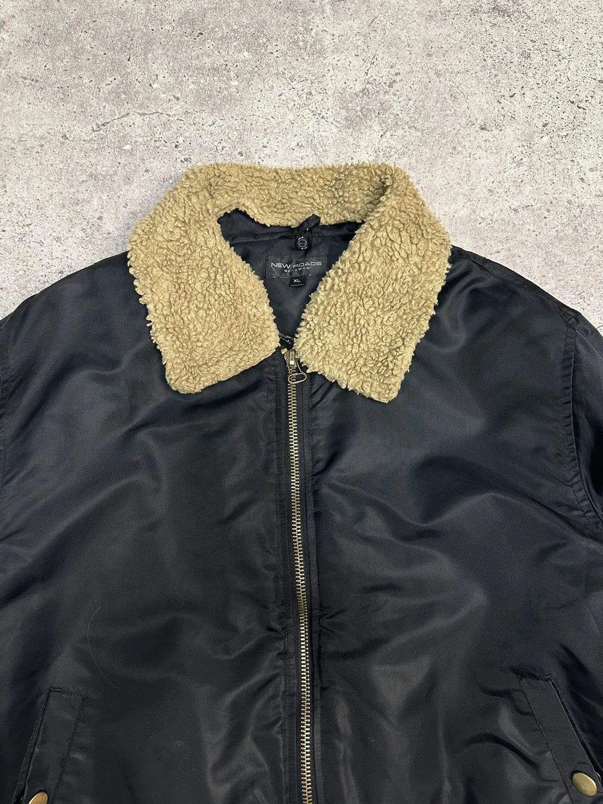 Alpha Industries Vintage Nylon MA-1 jacket alpha bombers black y2k japan Size US XL / EU 56 / 4 - 5 Thumbnail