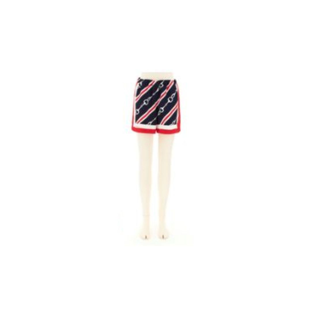 Gucci oc11z1125 Shorts Visc Llght Horsebit in Multicolor Size 27" / US 4 / IT 40 - 1 Preview