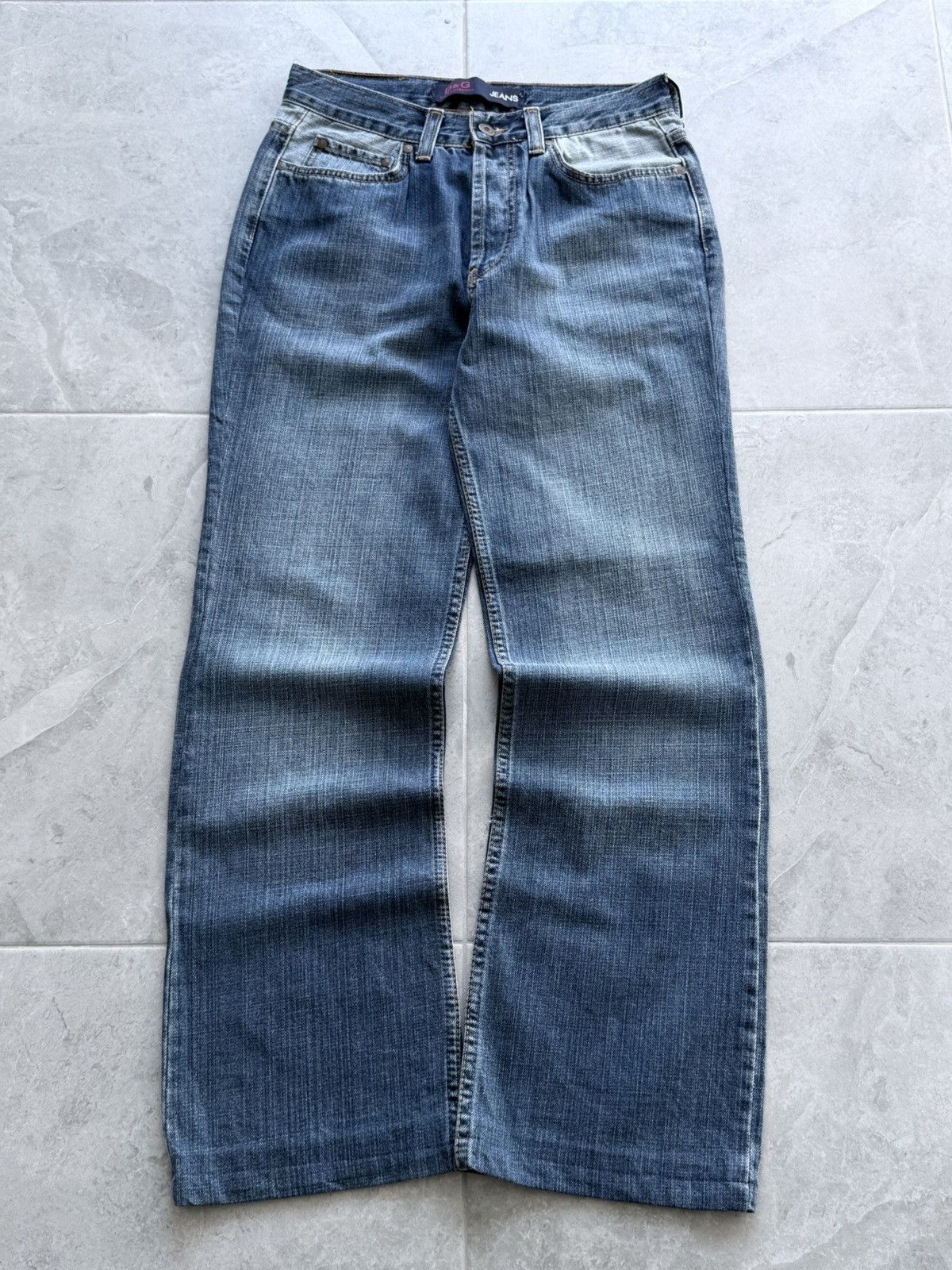 Dolce & Gabbana 2000s Dolce & Gabbana Washed Denim Jeans Size US 32 / EU 48 - 4 Thumbnail