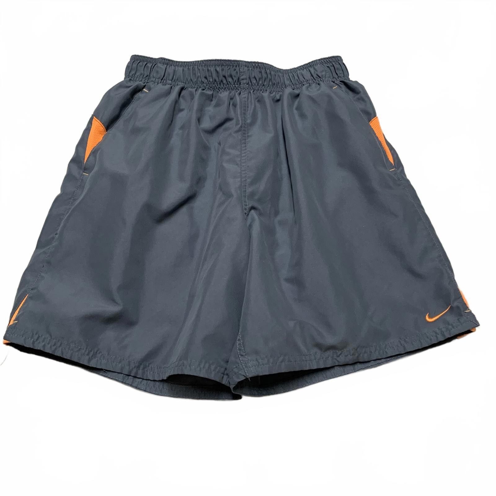 Nike Nike Athletic Running Shorts M Gray Orange Accents Size US 32 / EU 48 - 7 Thumbnail