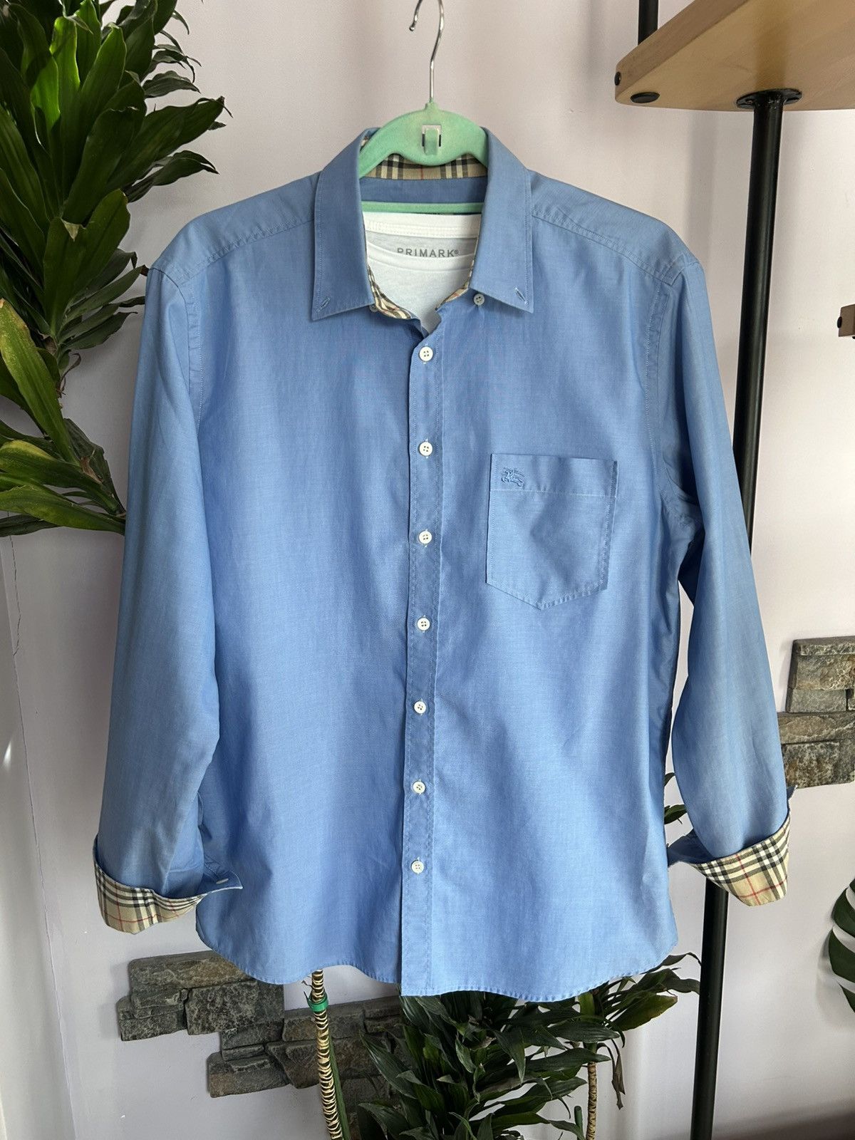 Burberry Burberry Shirt Pattern Checked Button Ups Size US L / EU 52-54 / 3 - 11 Thumbnail
