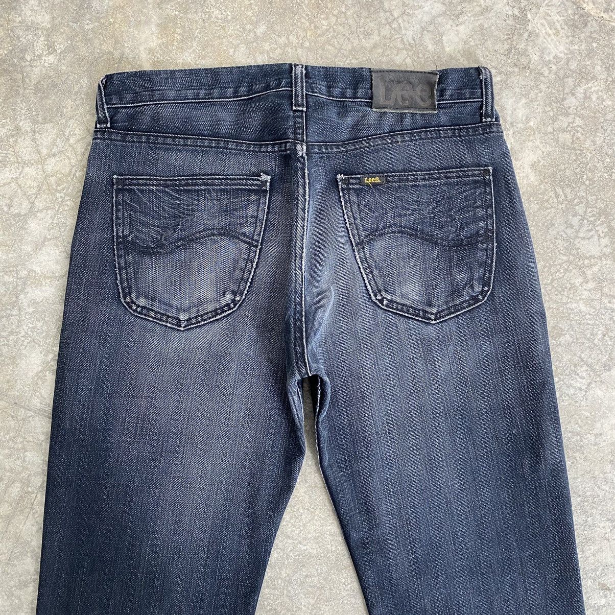 Lee Vintage Lee Faded Black Flared Denim Jeans Size US 34 / EU 50 - 14 Thumbnail