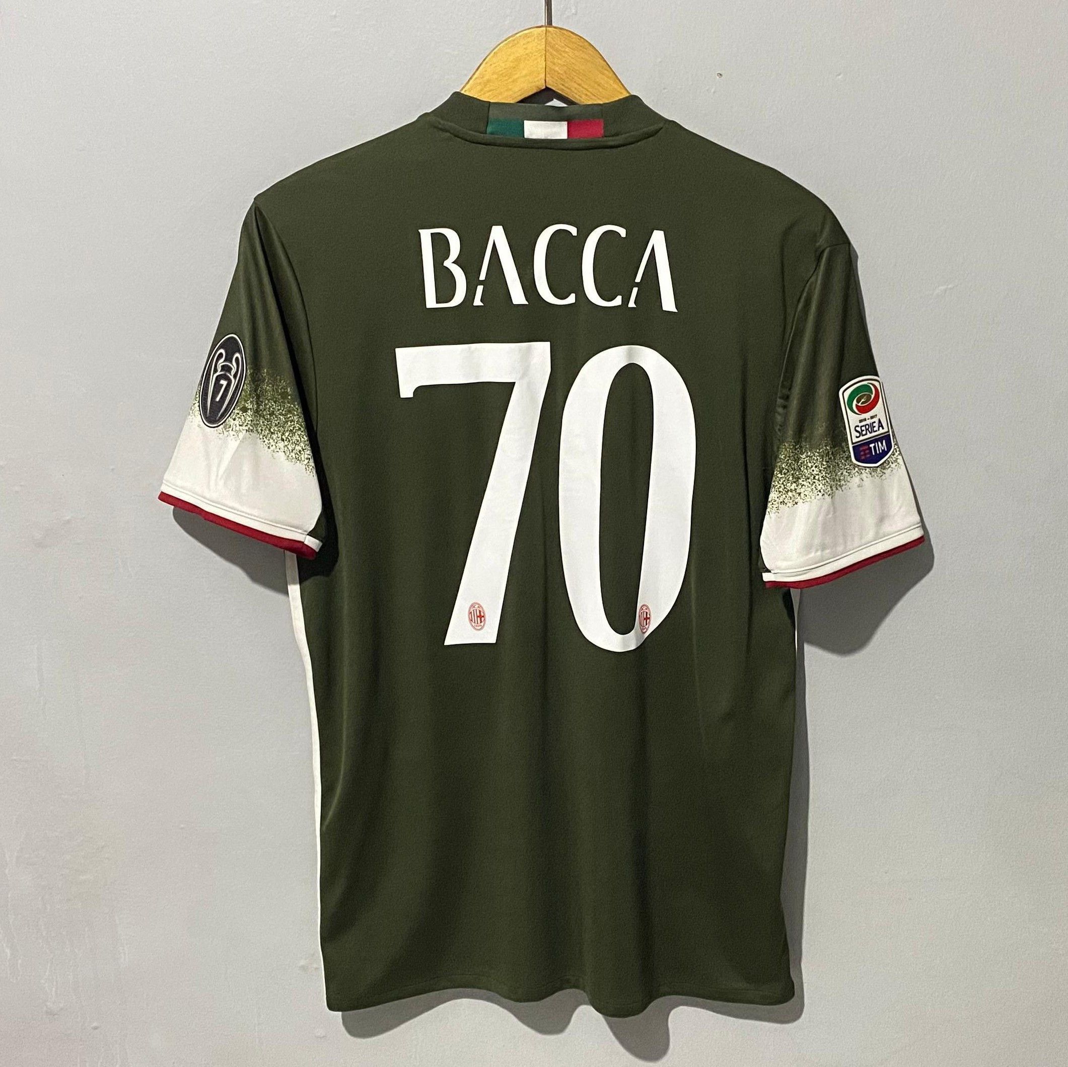 Adidas AC Milan 2016-2017 Third Jersey Carlos Bacca Size US M / EU 48-50 / 2 - 2 Thumbnail
