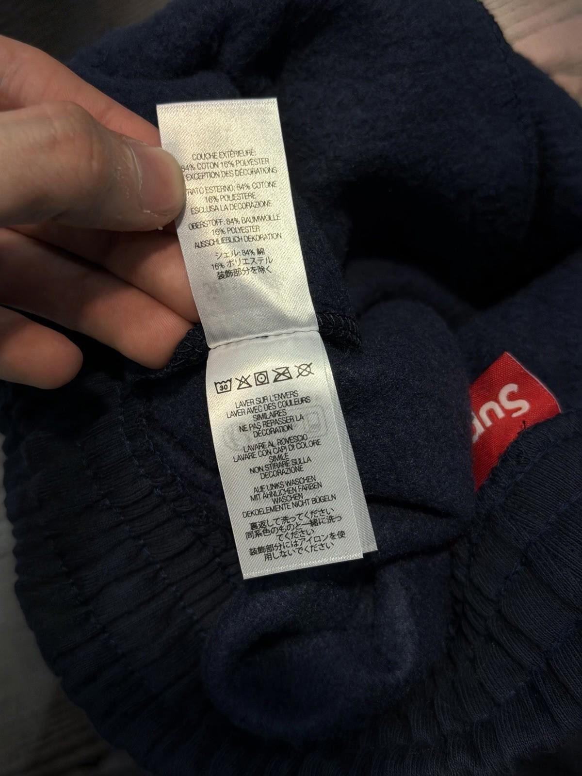 Supreme Supreme S Logo Sweatpants Navy Blue (SS25) Brand New Size M Size US 32 / EU 48 - 11 Thumbnail