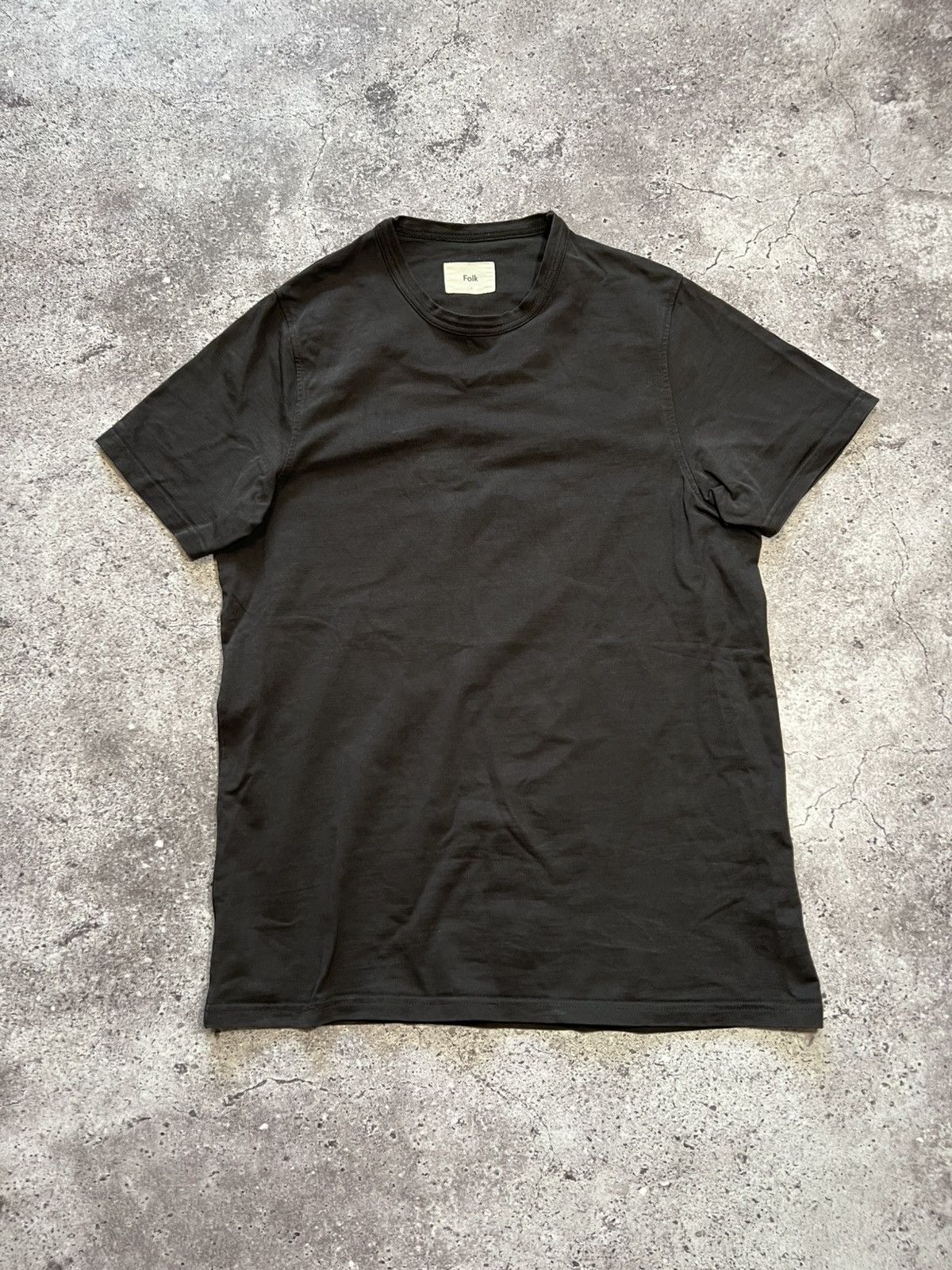 Folk × Vintage Heavy Cotton T-shirt short sleeve Folk size 4 Size US XL / EU 56 / 4 - 1 Thumbnail