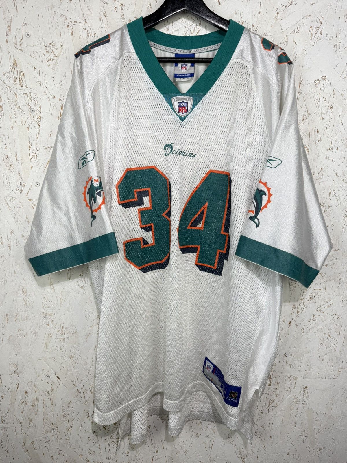 Reebok Vintage Reebok NFL Miami Dolphins #34 Ricky Williams Jersey Size US XL / EU 56 / 4 - 1 Thumbnail
