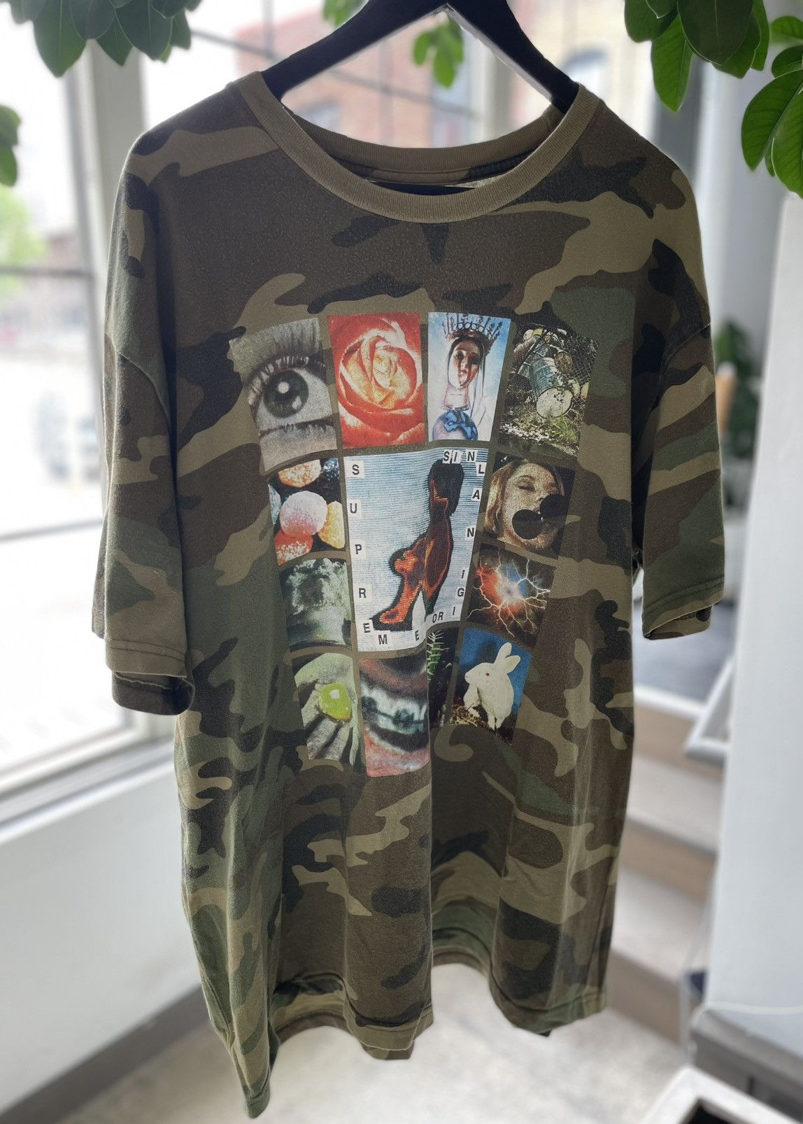 Supreme Supreme SS19 Original Sin Tee in Woodland Camo. Size US XL / EU 56 / 4 - 3 Thumbnail