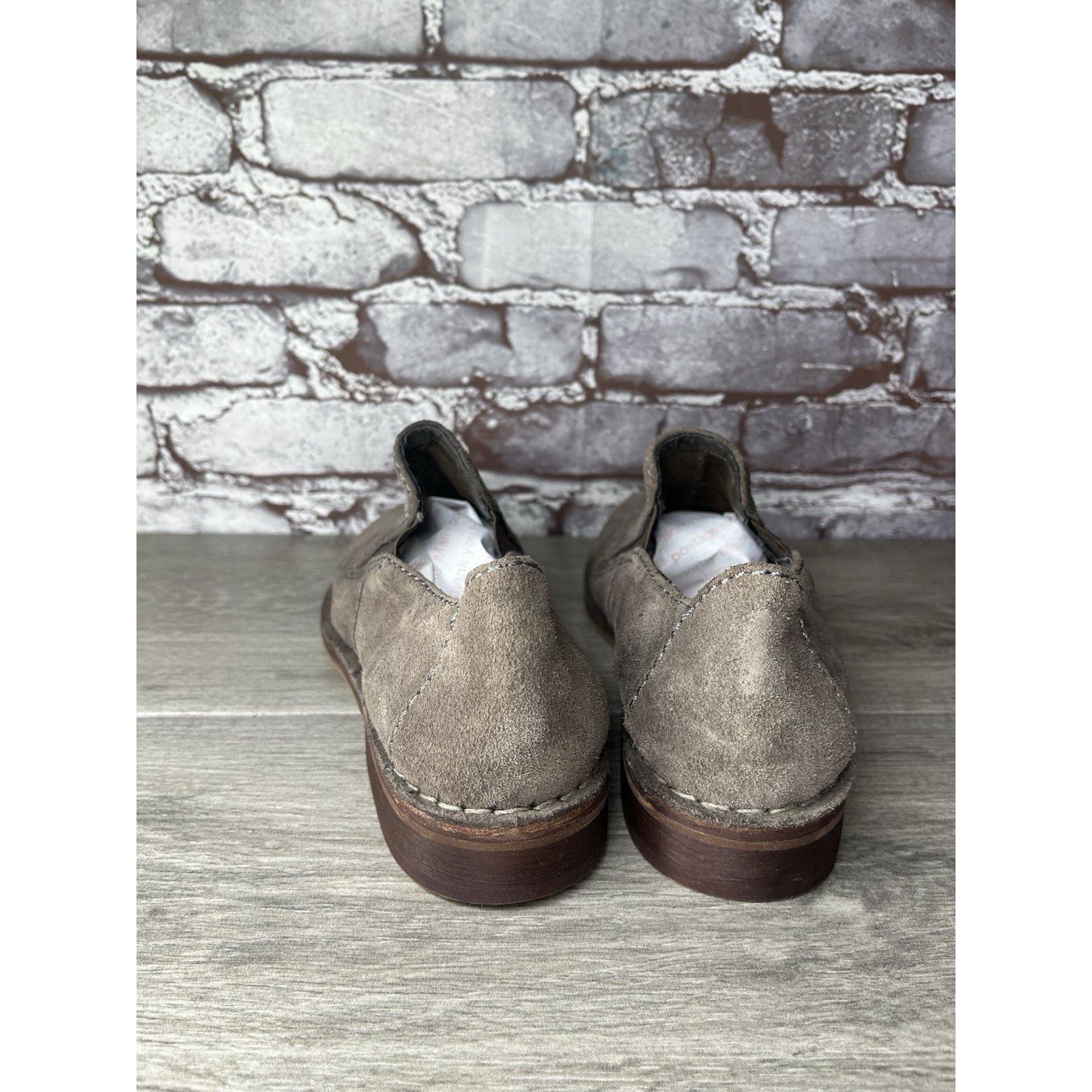Clarks Clarks Somerset Gray Suede Leather Loafers Ankle Booties Wom Size US 9 / IT 39 - 4 Thumbnail