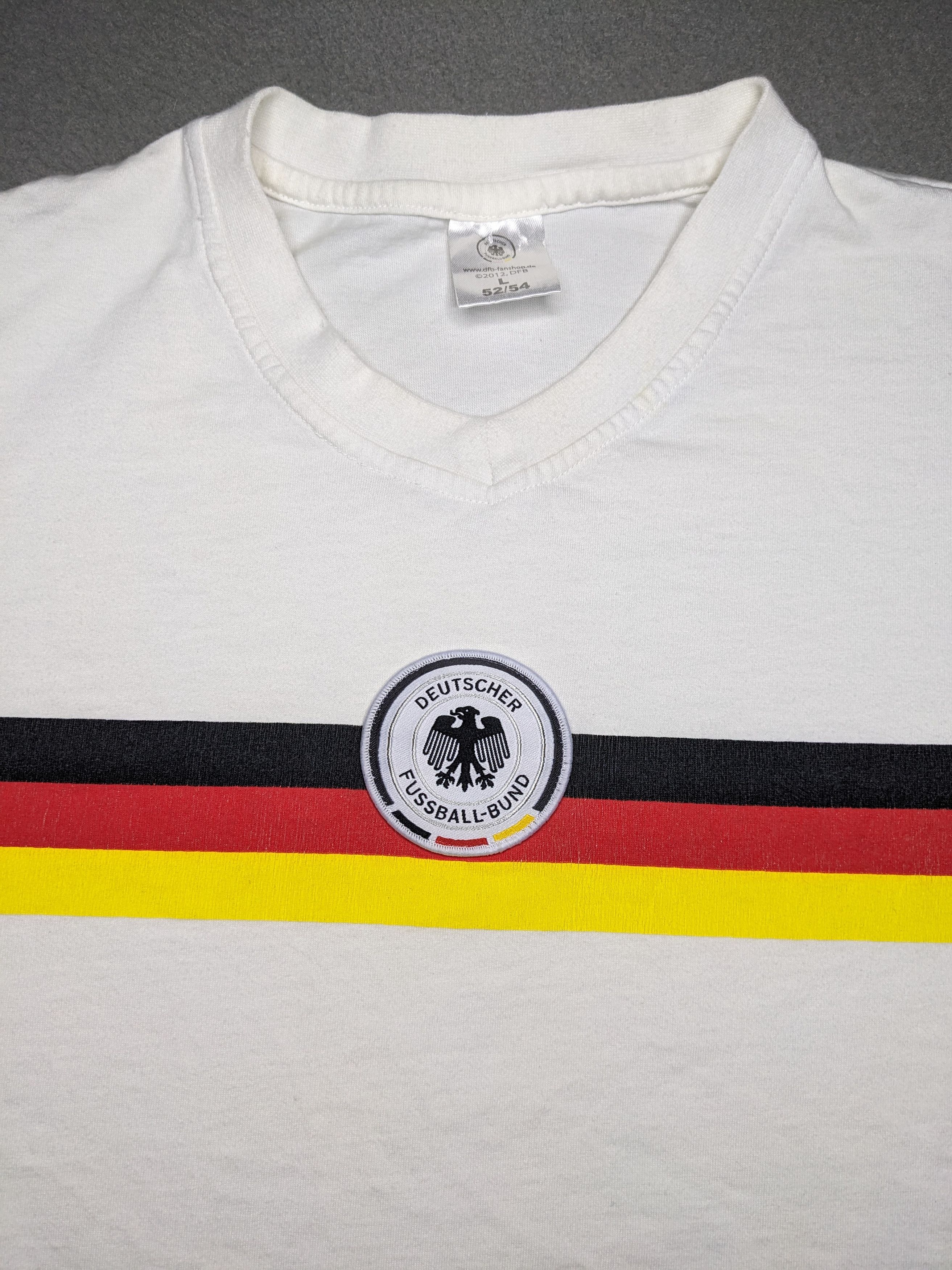 Vintage DFB Deutschland Fanshop Germany T-Shirt Large Team Soccer Size US L / EU 52-54 / 3 - 3 Thumbnail