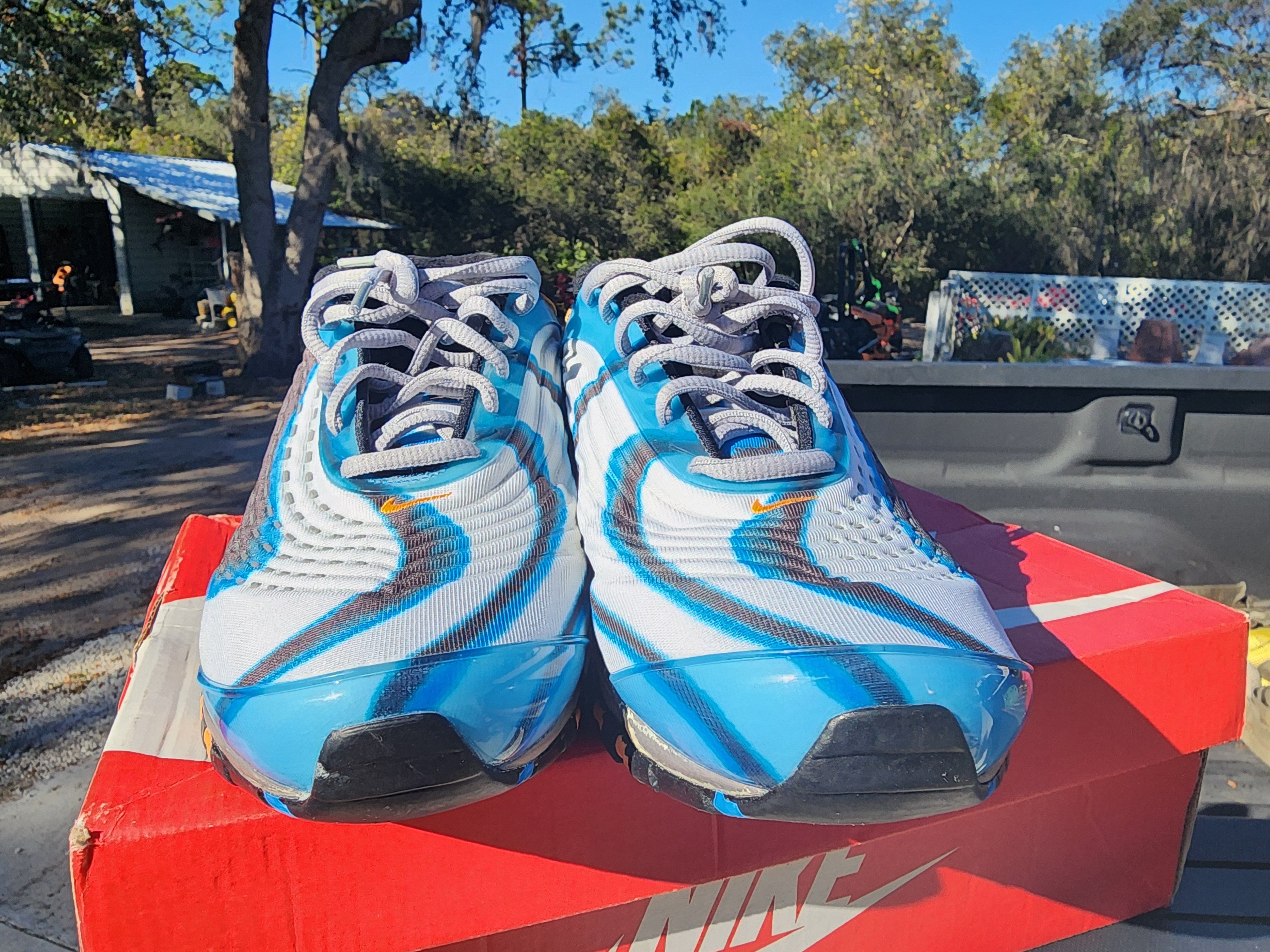 Nike Air Max Deluxe Sneakers photo blue Size 9.5 Size US 9.5 / EU 42-43 - 6 Thumbnail