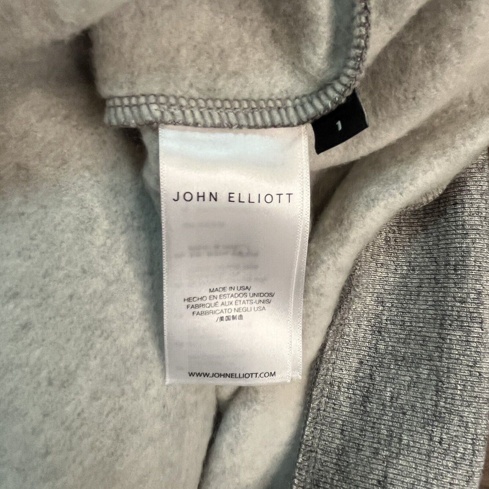 John Elliott John Elliott Cashmere Beach Hoodie Heather Grey Size US S / EU 44-46 / 1 - 5 Thumbnail