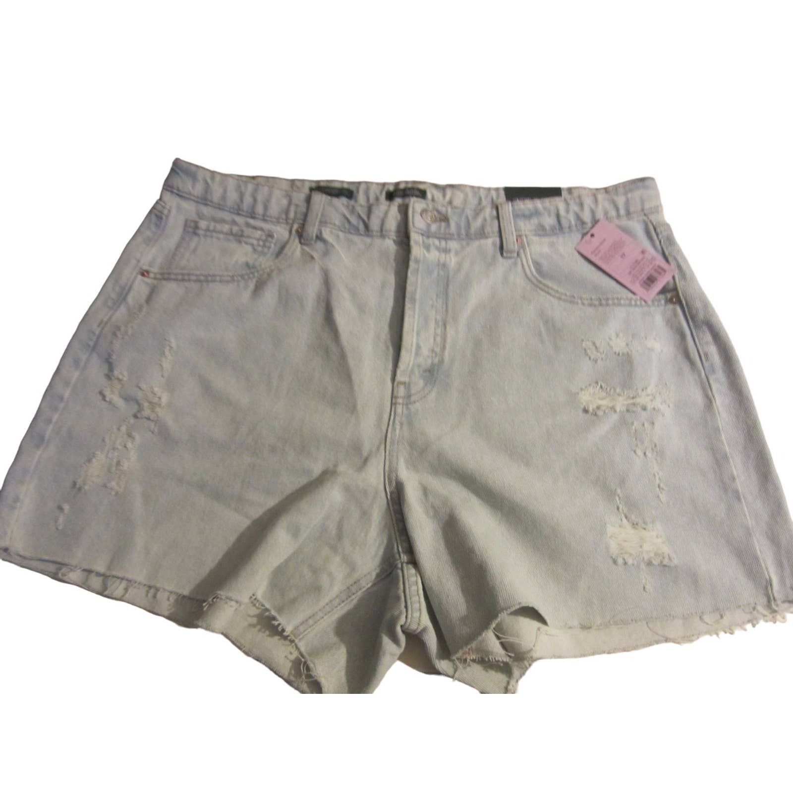 Other Wild Fable High-Rise Distressed Denim Cutoff Shorts 17 Size 37" - 2 Thumbnail