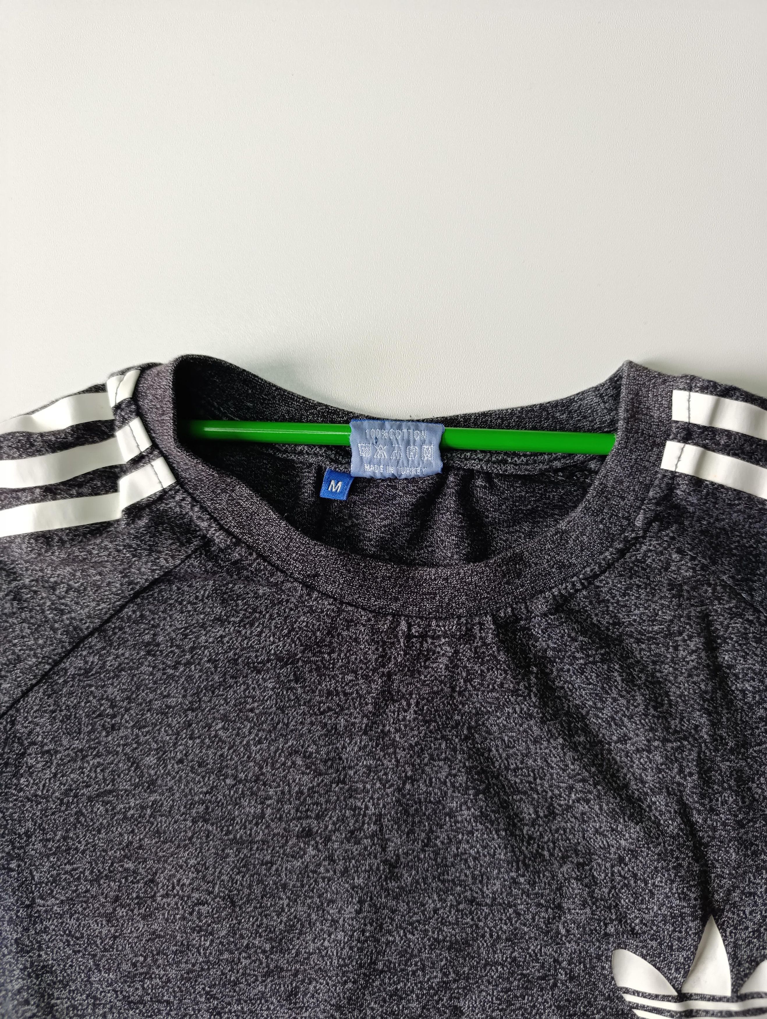 Adidas Adidas Vintage T-Shirt | Classic Logo | Size M | Grey Size US M / EU 48-50 / 2 - 3 Thumbnail