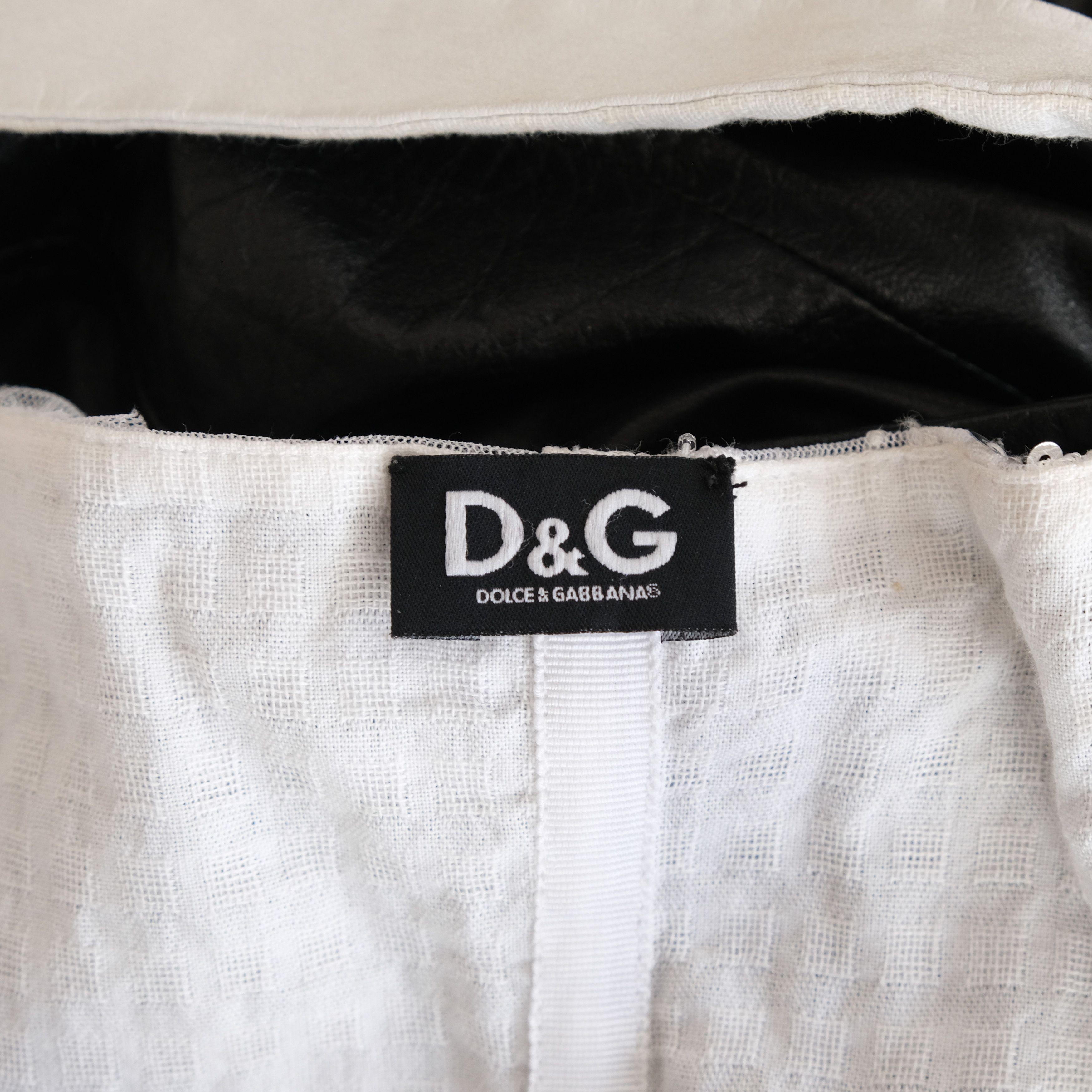 Dolce & Gabbana D&G 2000s Lace Corset Top Size L / US 10 / IT 46 - 3 Thumbnail