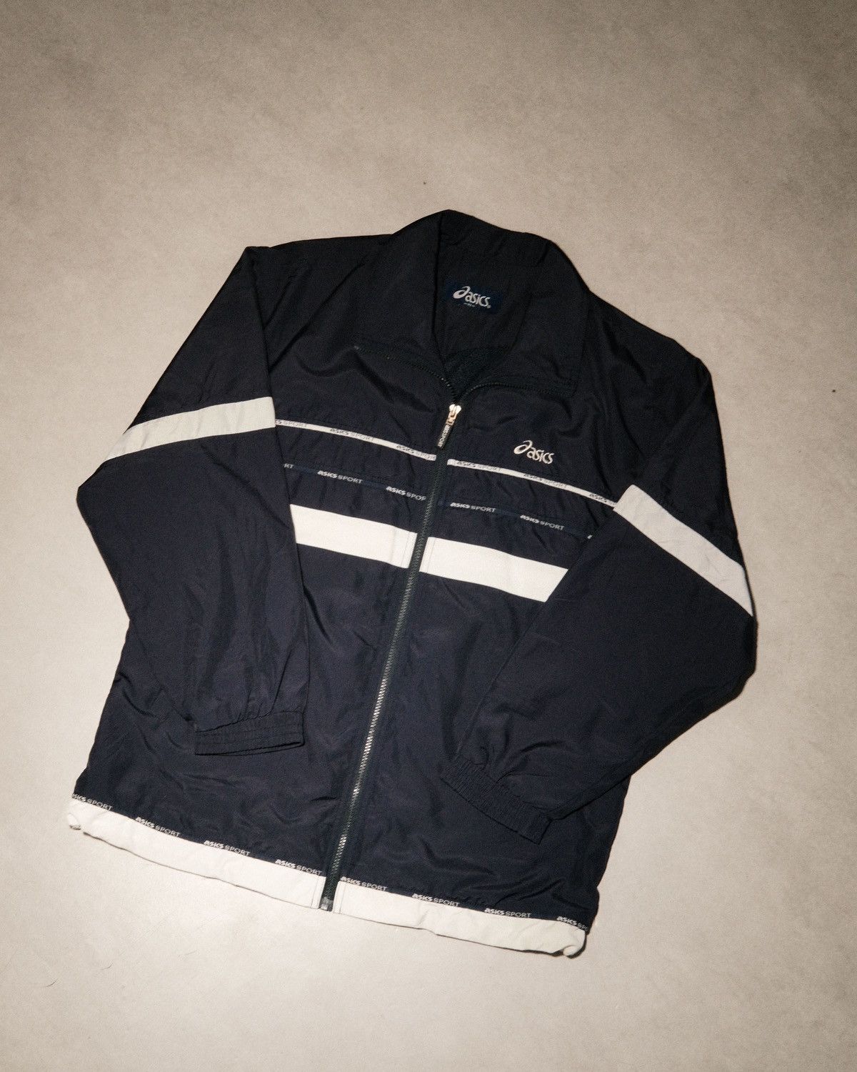 Asics × Vintage Asics Sport 95 Windbreaker Jacket Size US L / EU 52-54 / 3 - 2 Thumbnail